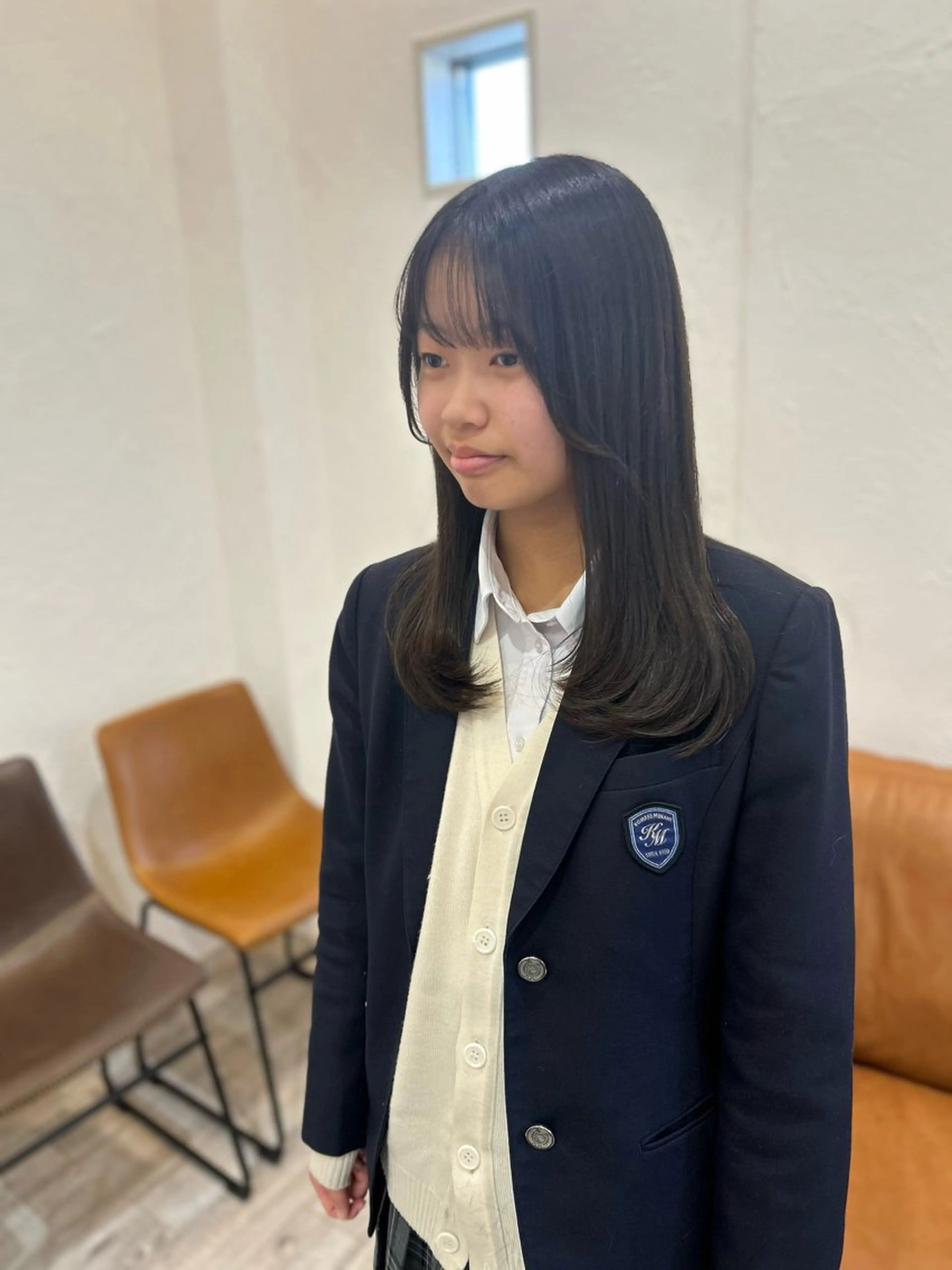 ミディアム パーマ 堀 大輔のヘアスタイル