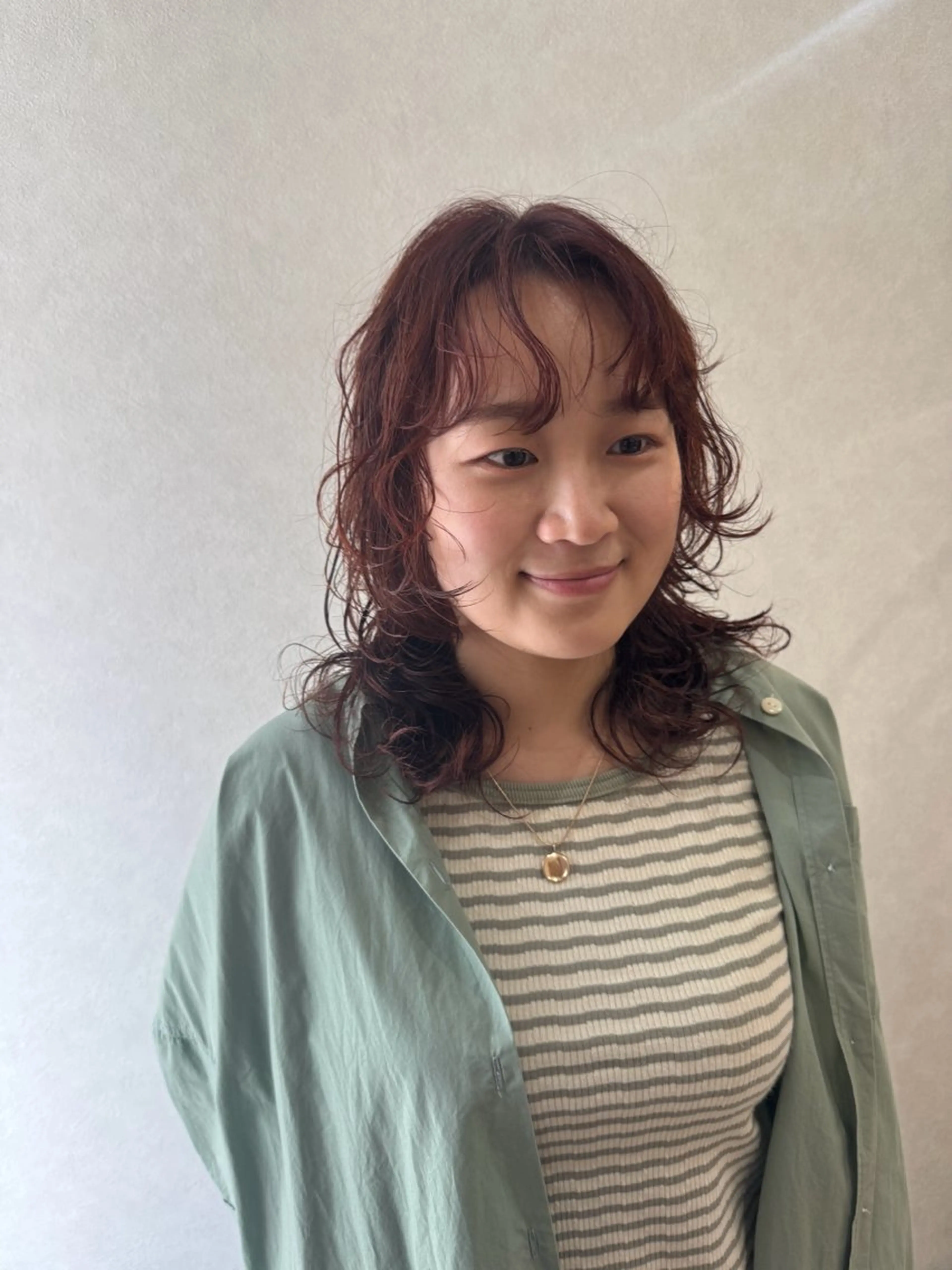 カラー ブリーチ ブリーチなしカラー en,【エン】所属・en,透明感カラー/ 艶カラー/木谷友哉のヘアスタイル