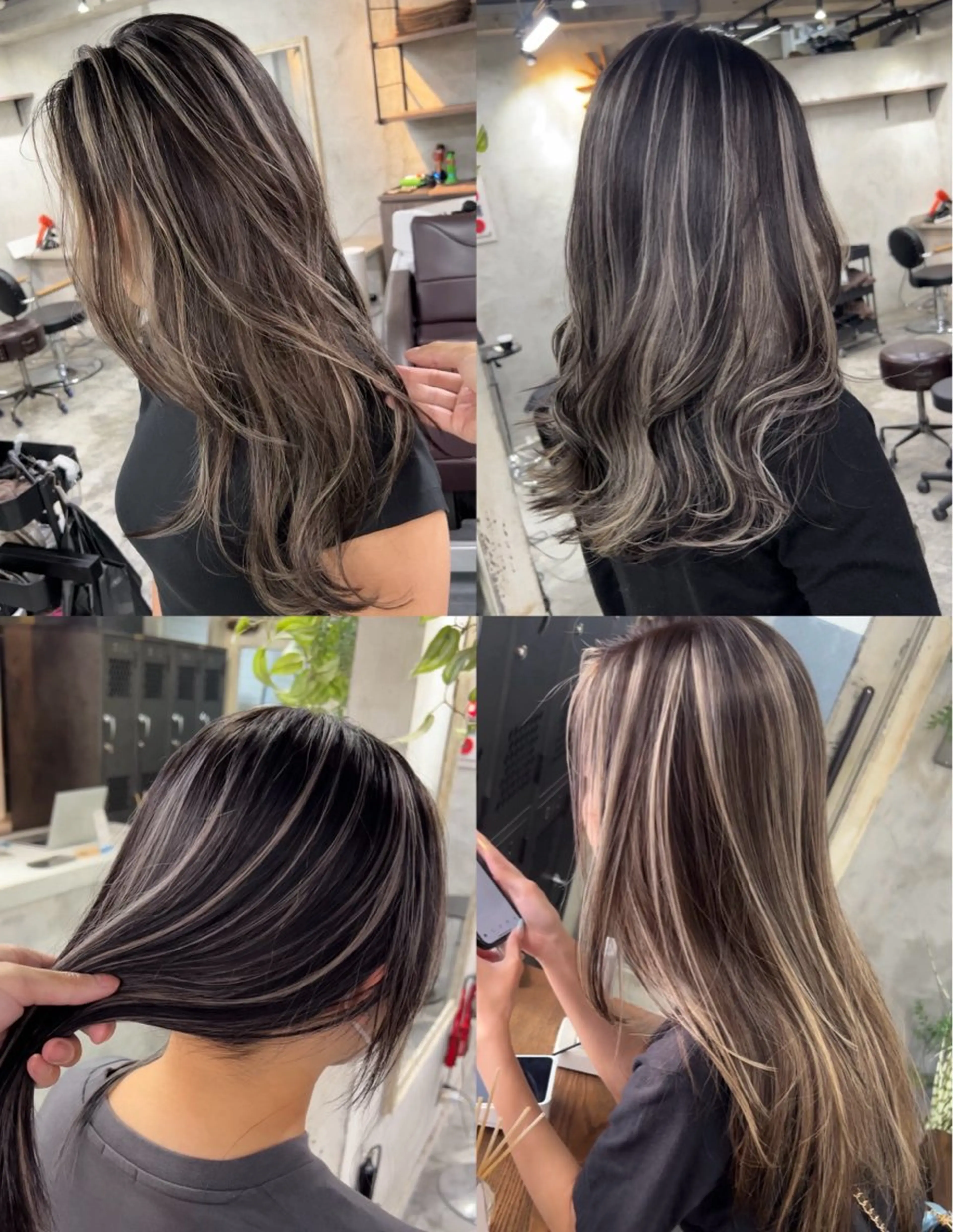 ミニモ限定価格🙏【大人気】コントラストハイライト➕プレミアムトリートメントの写真