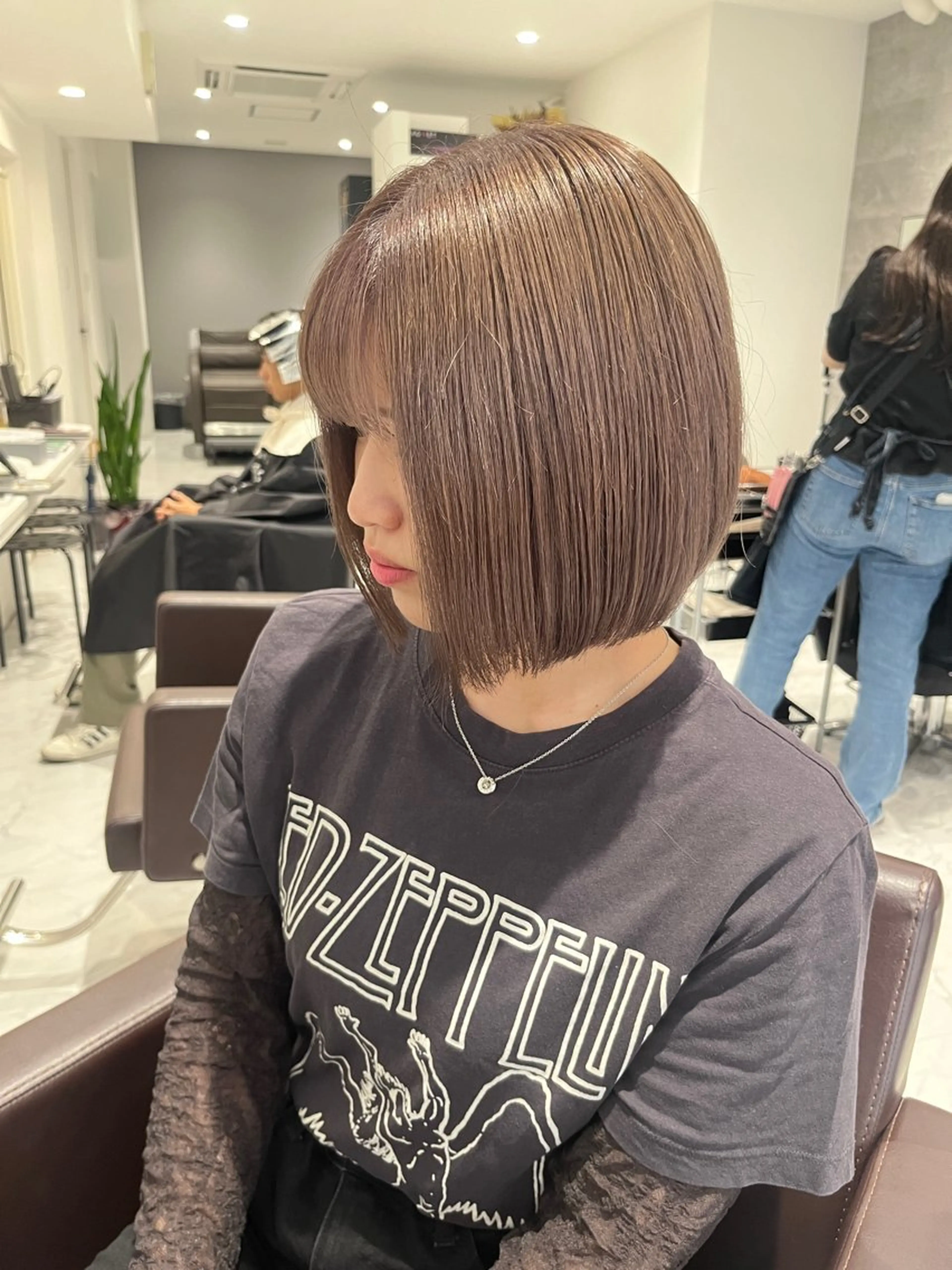 ショート カラー ヘアカラー Grow by NYNY 坂本 理輝のヘアスタイル