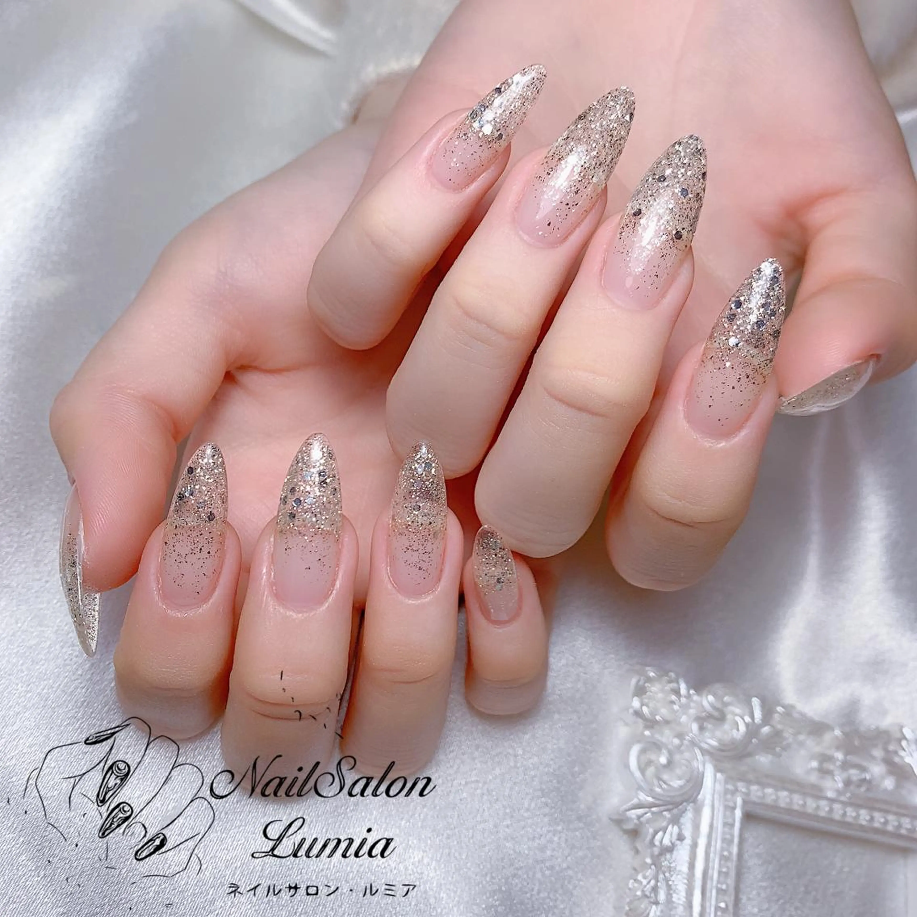 ネイル ハンドネイル ネイルサロン ルミア Lumia 店長のネイルデザイン