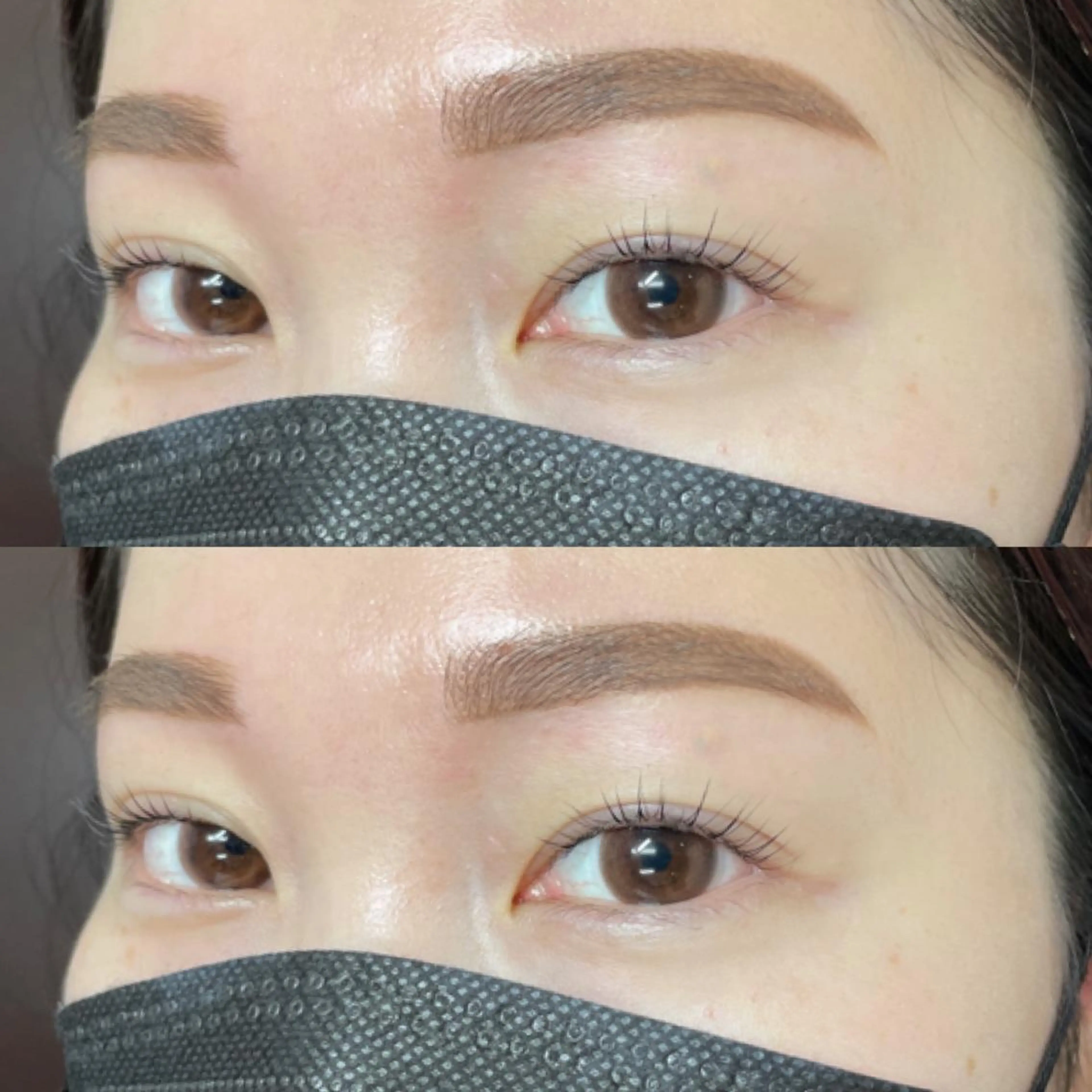 🌀まつ毛パーマ+眉毛WAX🌀(パリジェンヌ+500円)の写真