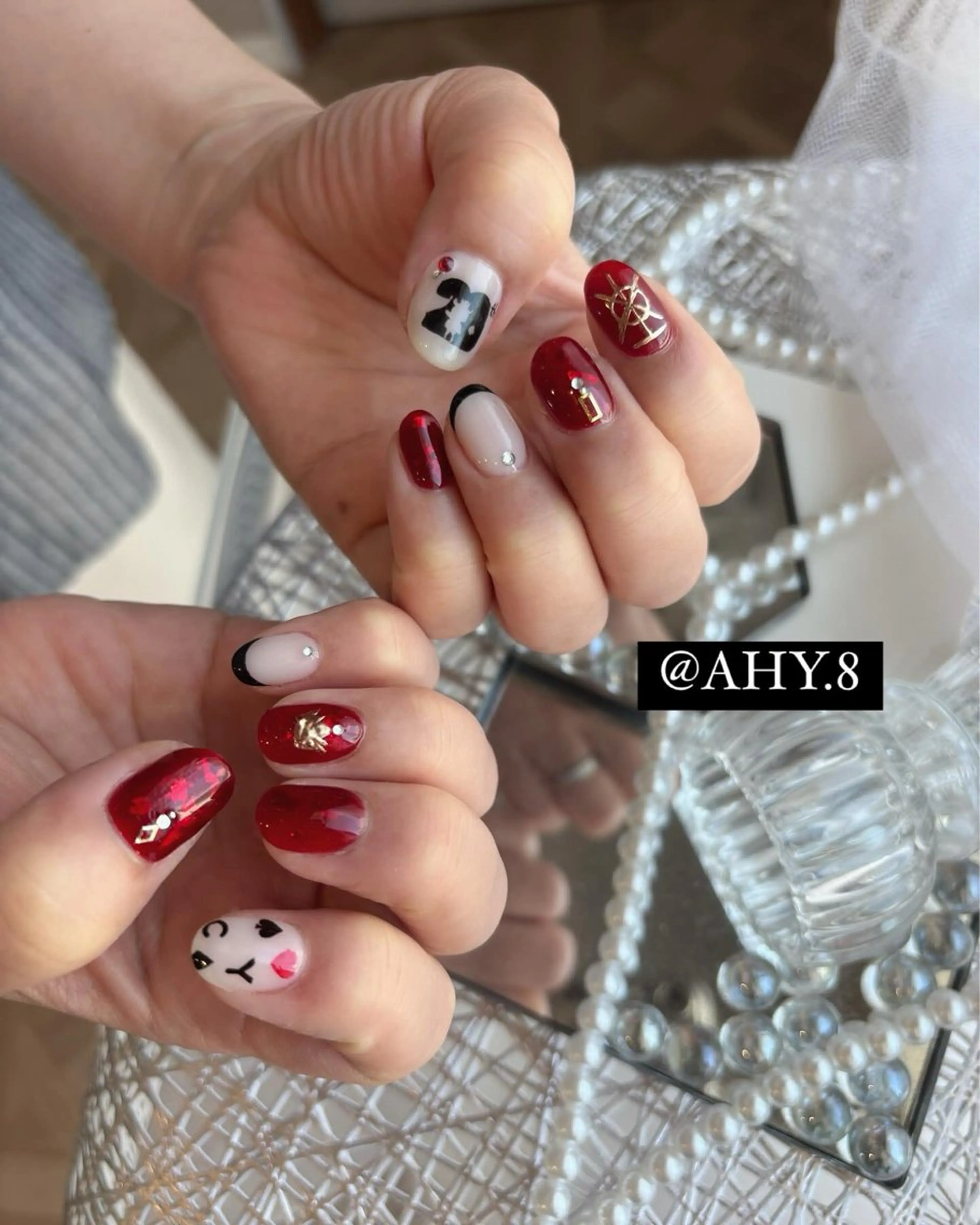 ネイル ハンドネイル .8 HAREのネイルデザイン