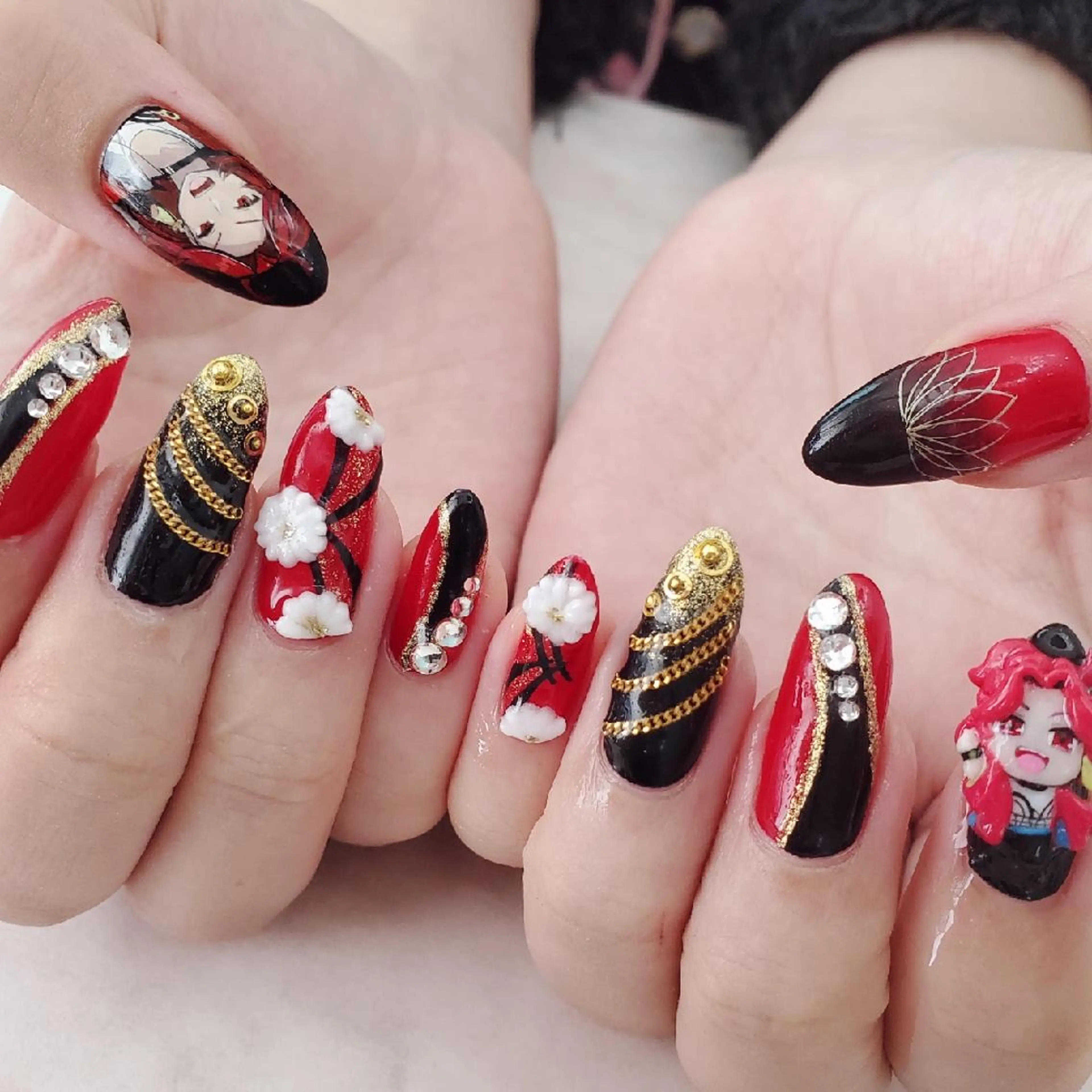 ネイル アートネイル ジェルネイル おで@ oderi_nailのネイルデザイン