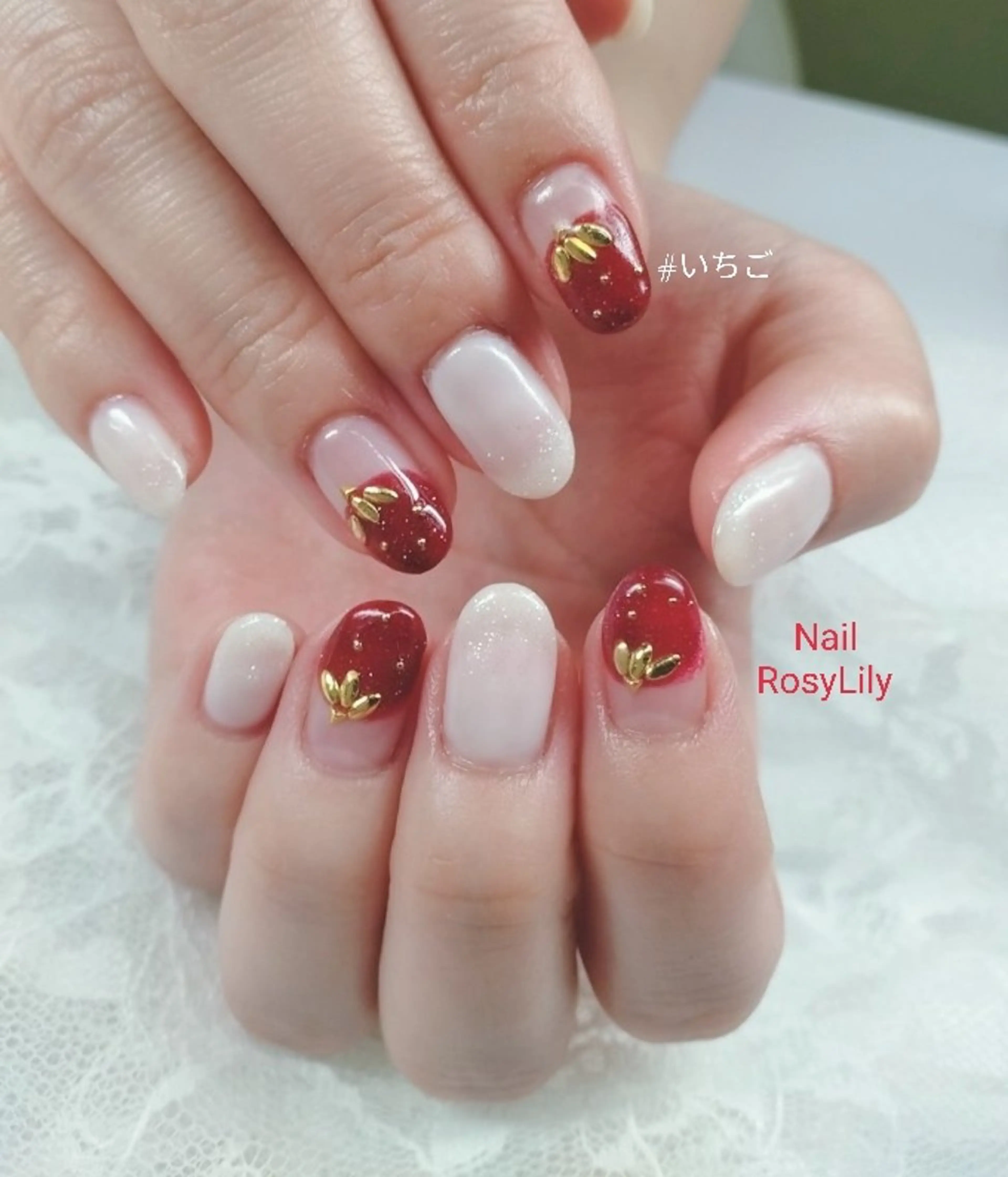 ネイル 持ち込み プライベートサロン Rosy Lilyのネイルデザイン