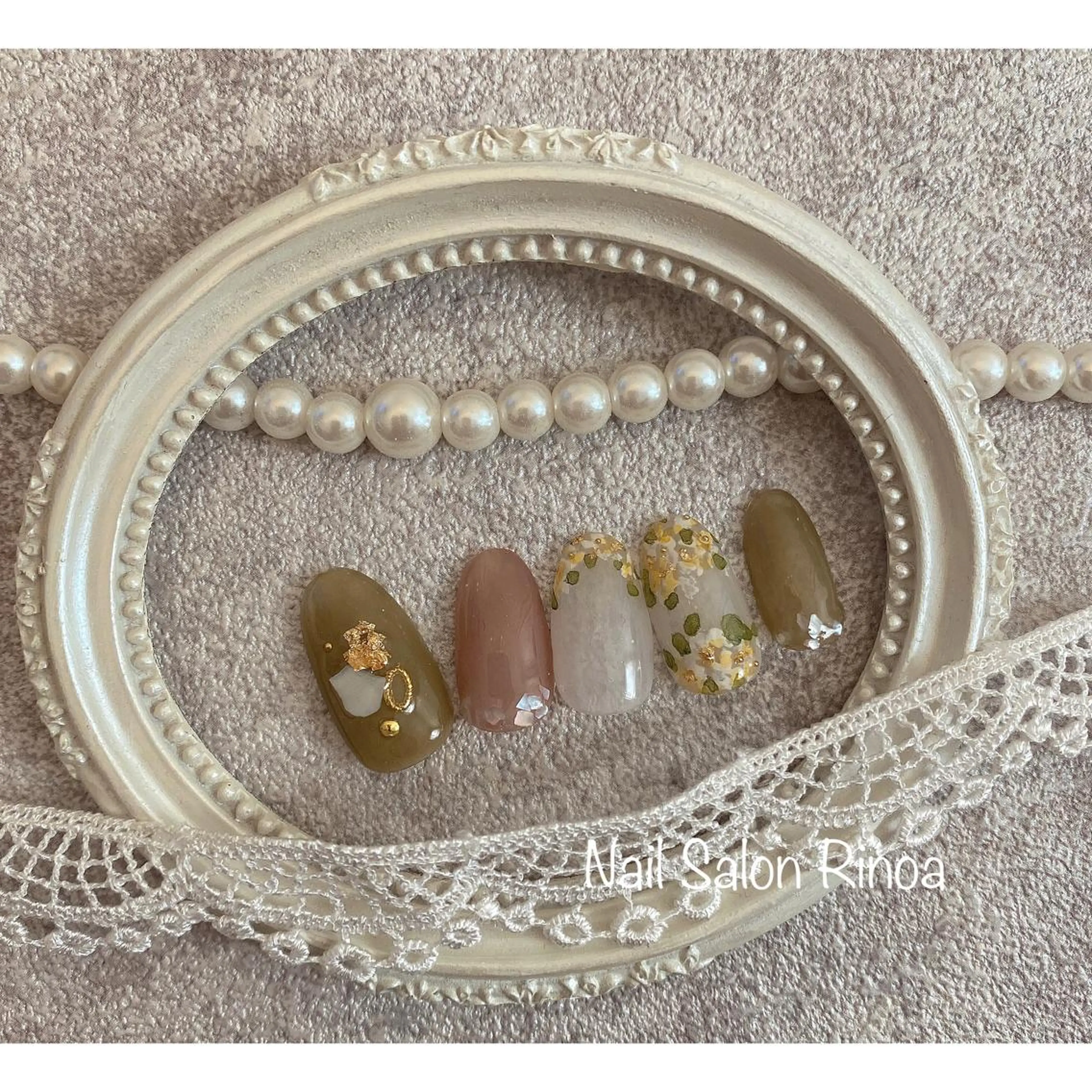 ネイル Nail Salon Rinoaのネイルデザイン