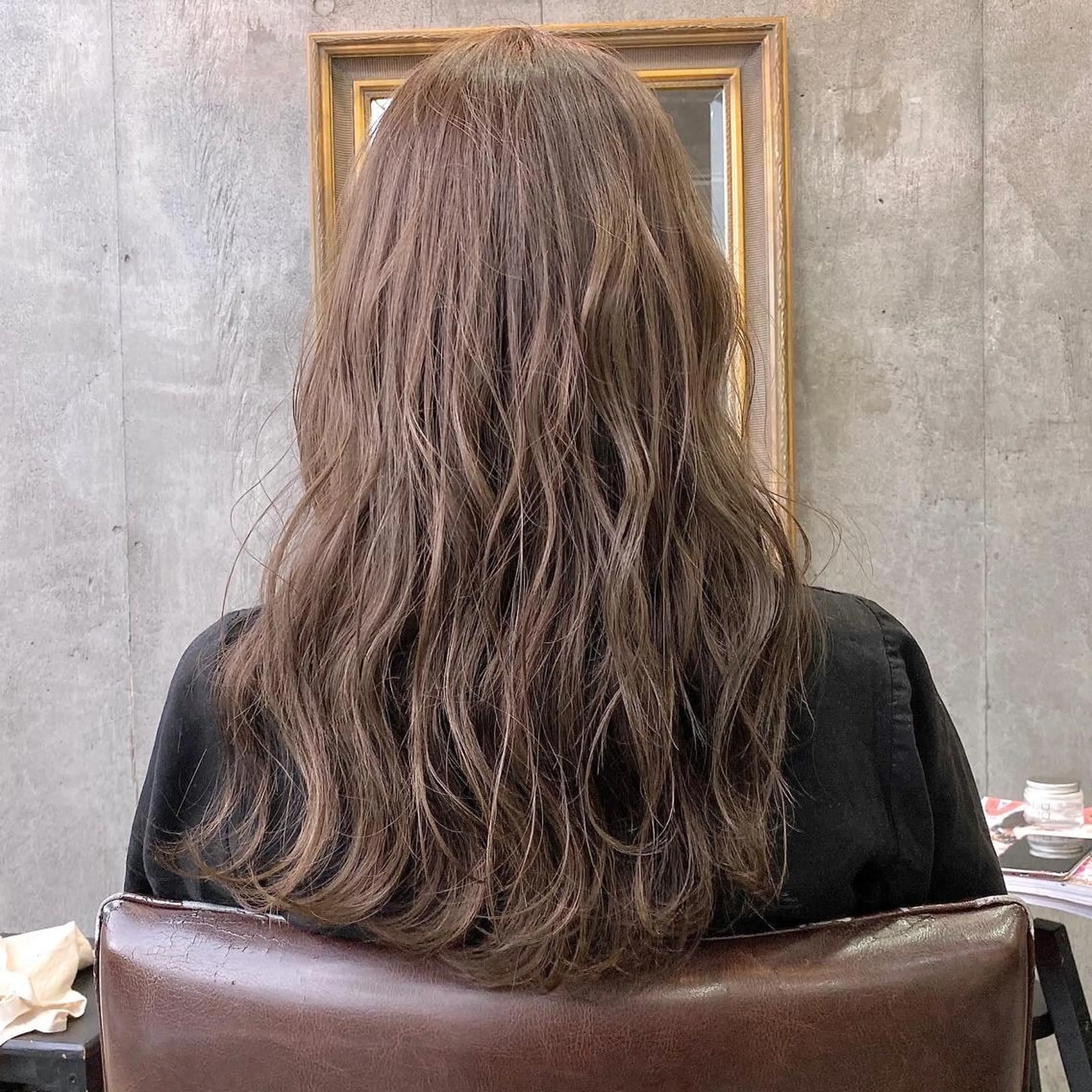 セミロング カラー ヘアアレンジ 【ダメージレス施術】 【透明感】北村 拓也のヘアスタイル