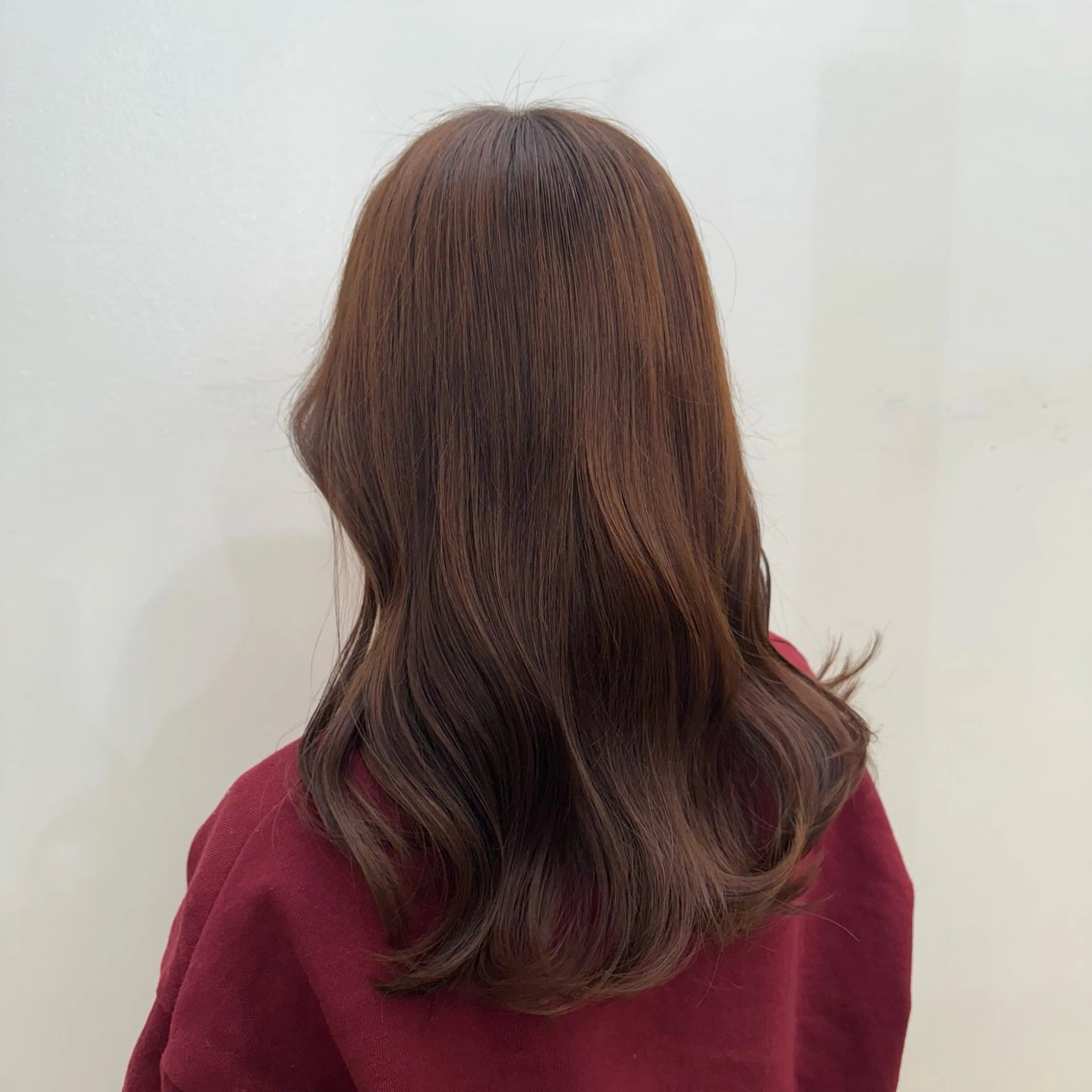 セミロング ヘアカラー トリートメント ✵ ✯MOMOKA✯ ✵のヘアスタイル