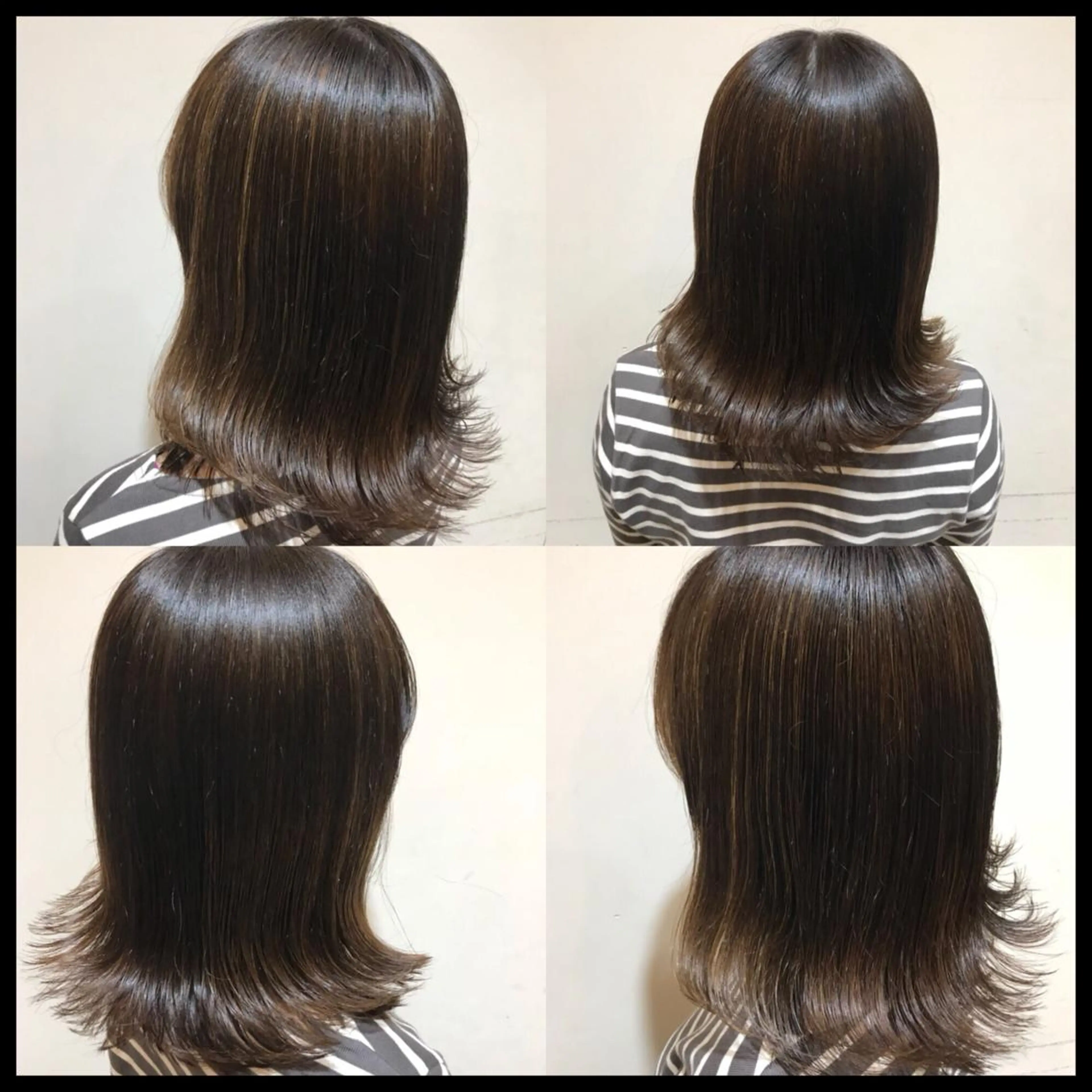 ミディアム カラー 透明感カラー ハイライトカラー 外国人風カラー ハイライト 似合わせ/ブリーチ カラー.岡田友仁のヘアスタイル