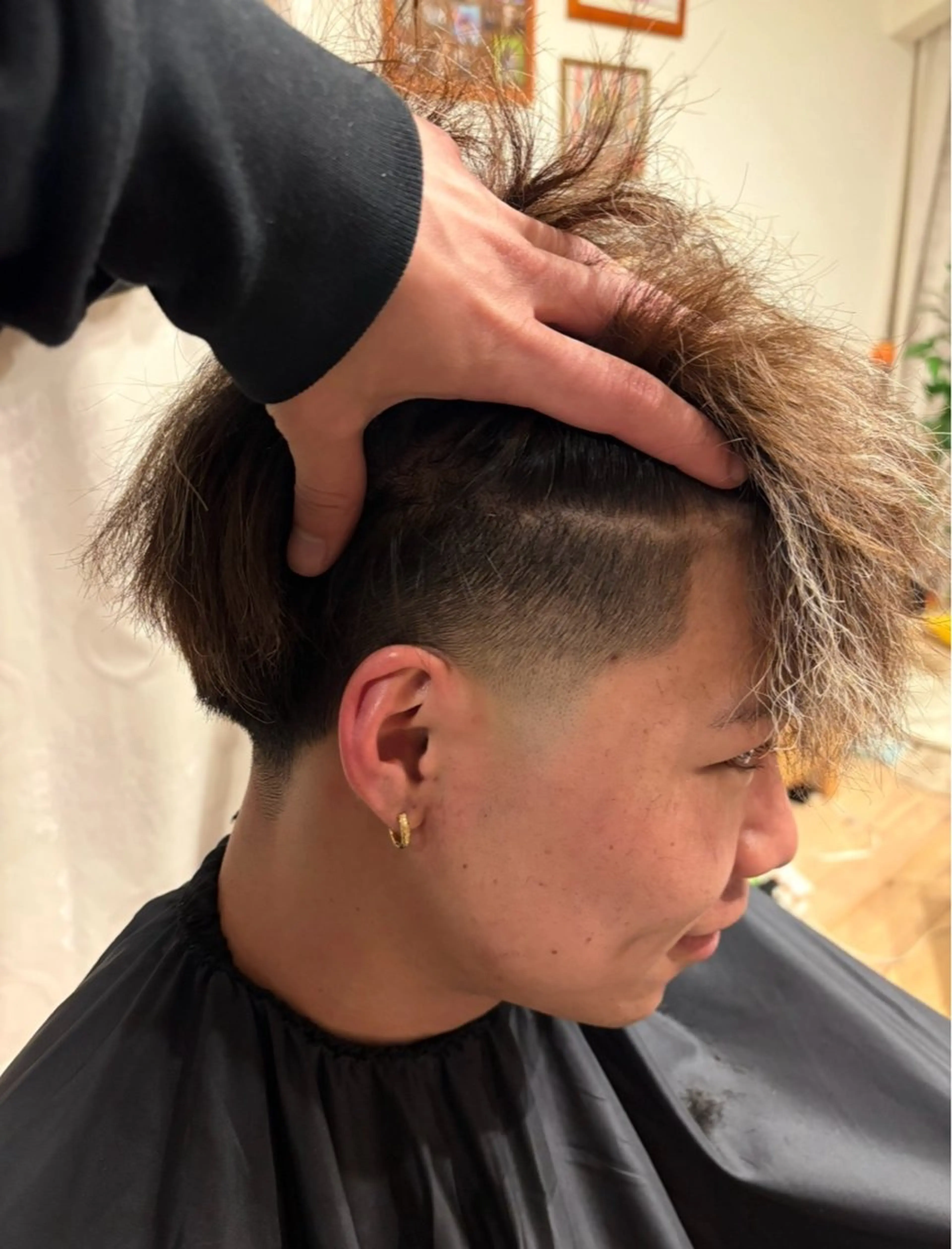 ショート メンズ 森谷 迅のヘアスタイル