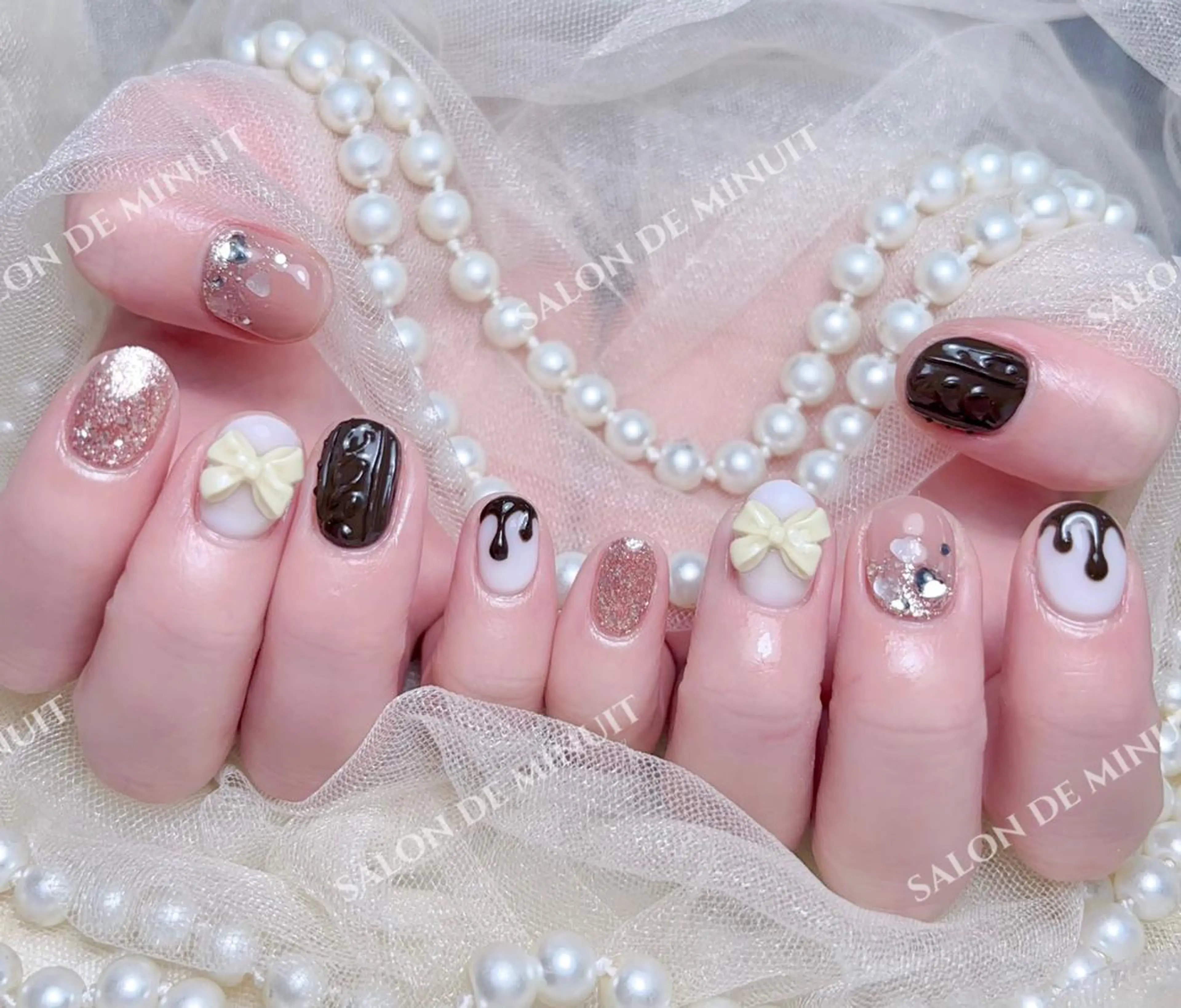 ネイル ハンドネイル ハンドケア Momo 🤍のネイルデザイン