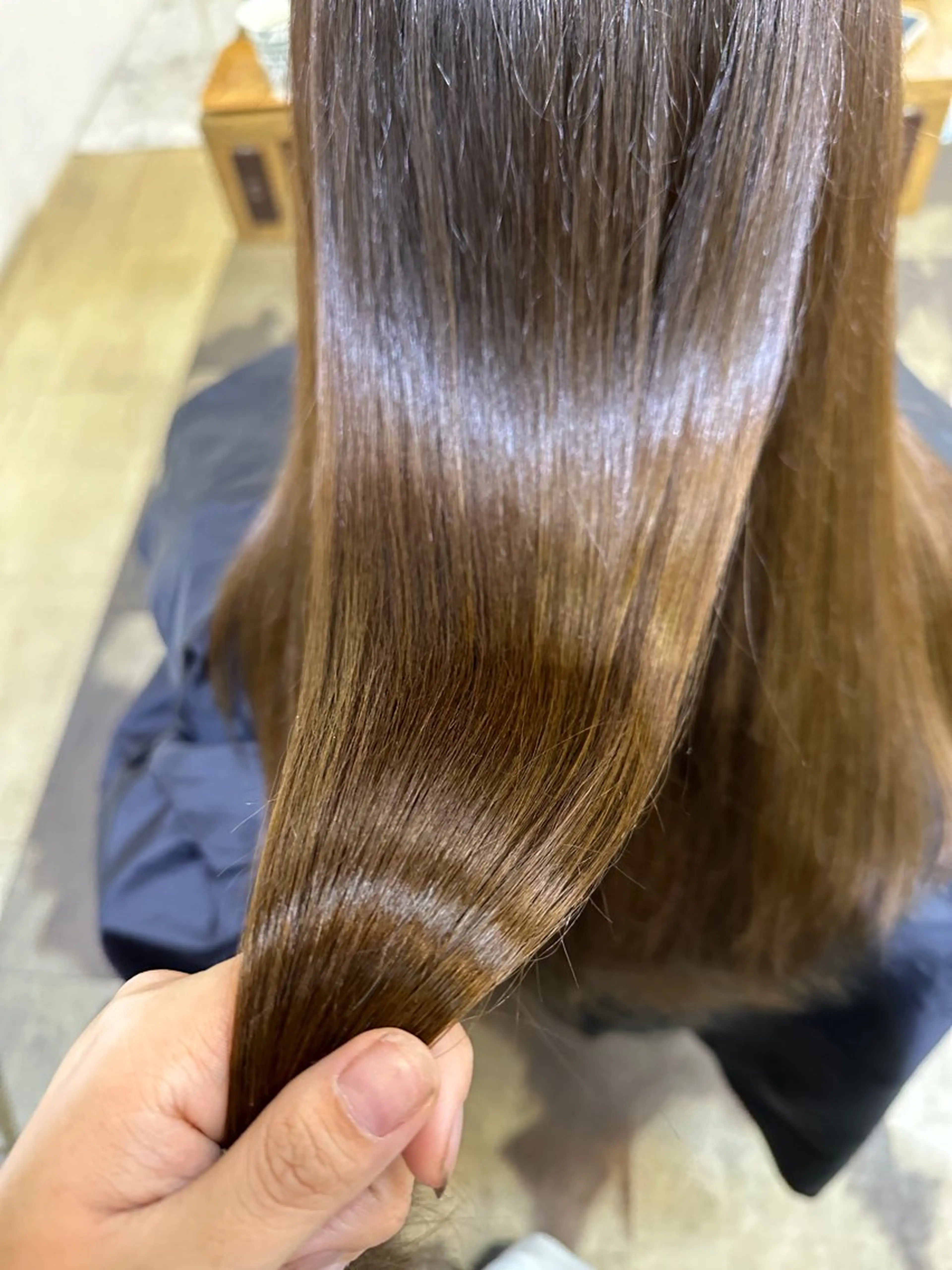 ロング カット ヘアカラー トリートメント 🩶BRAS 🩶のヘアスタイル
