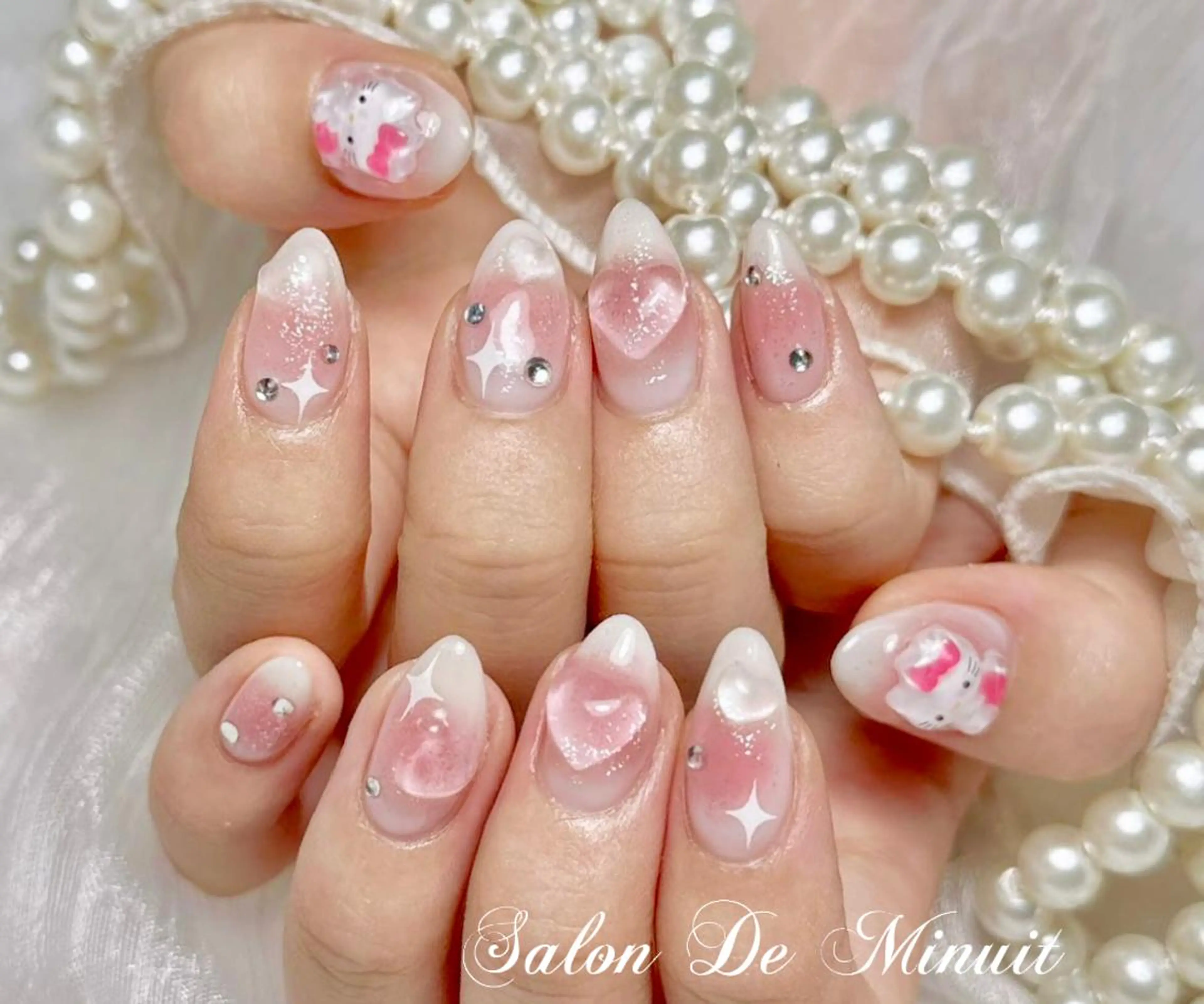 ネイル ハンドネイル ハンドケア Momo 🤍のネイルデザイン