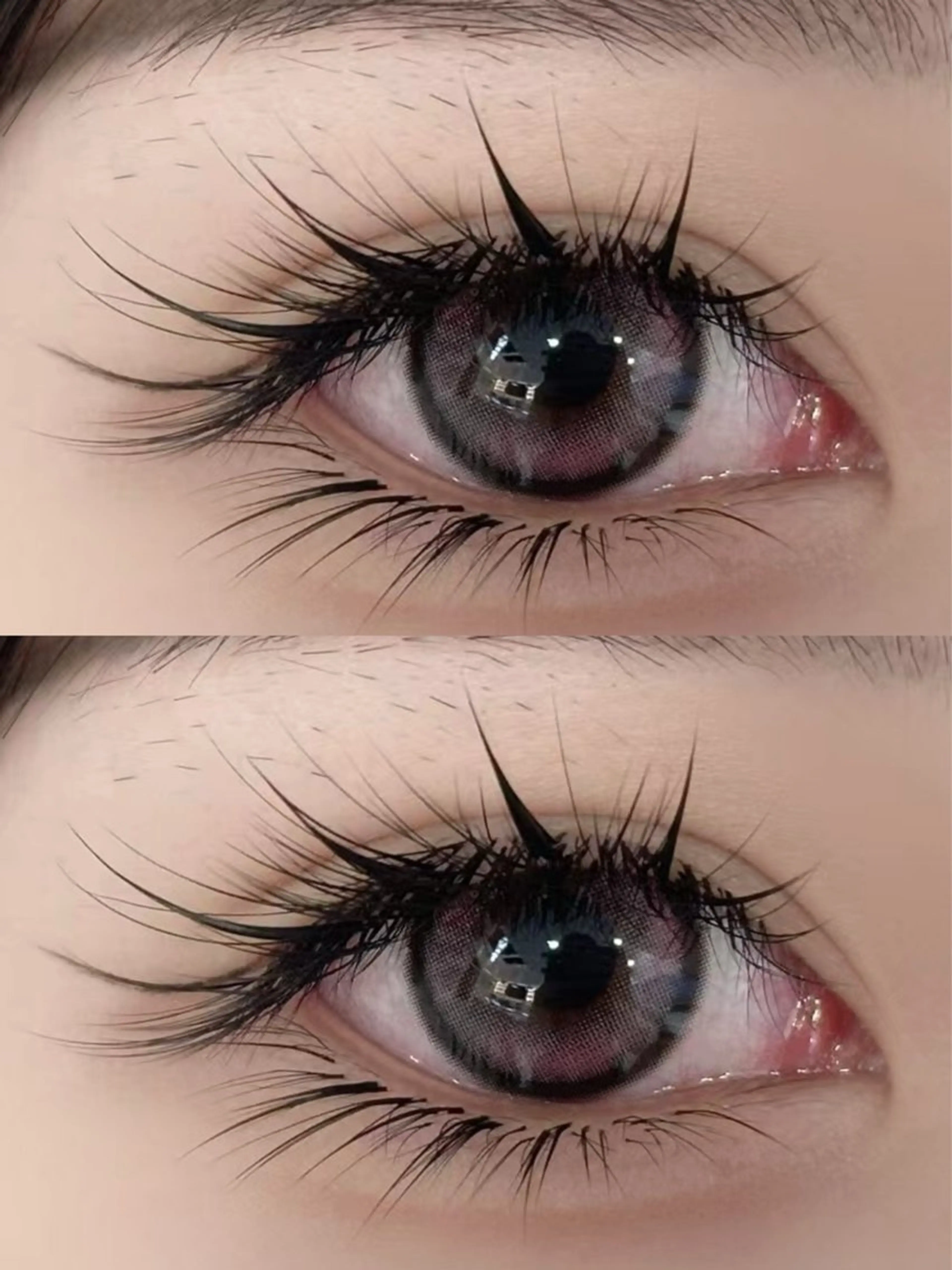 マツエク・マツパ 付け放題 バインドロック カラーマツエク フラットラッシュ 韓国風マツエク W Salon アイラッシュのマツエク・マツパデザイン