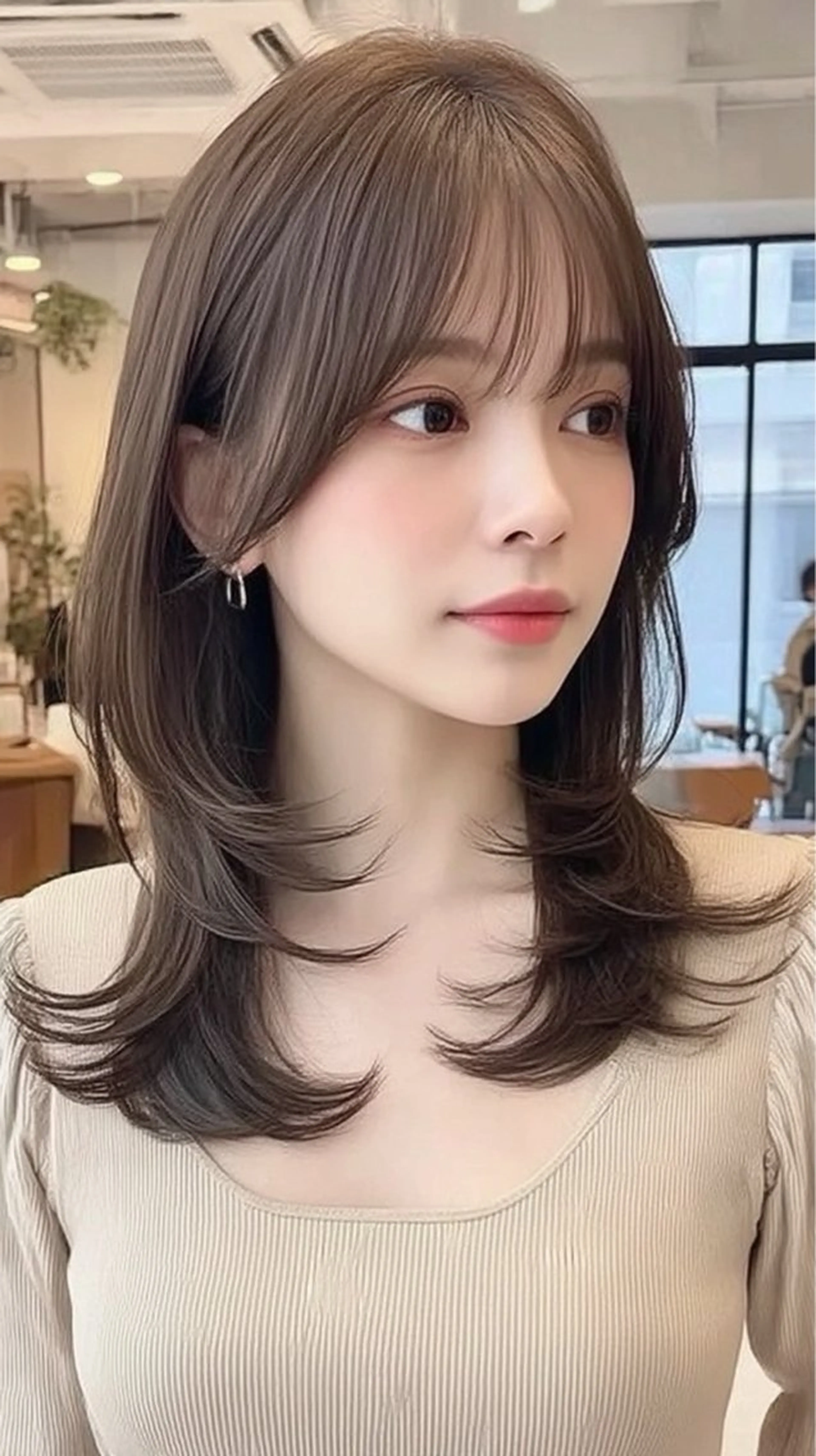 ロング わこ★骨格診断カット 早朝➕仕事終わりＯＫのヘアスタイル