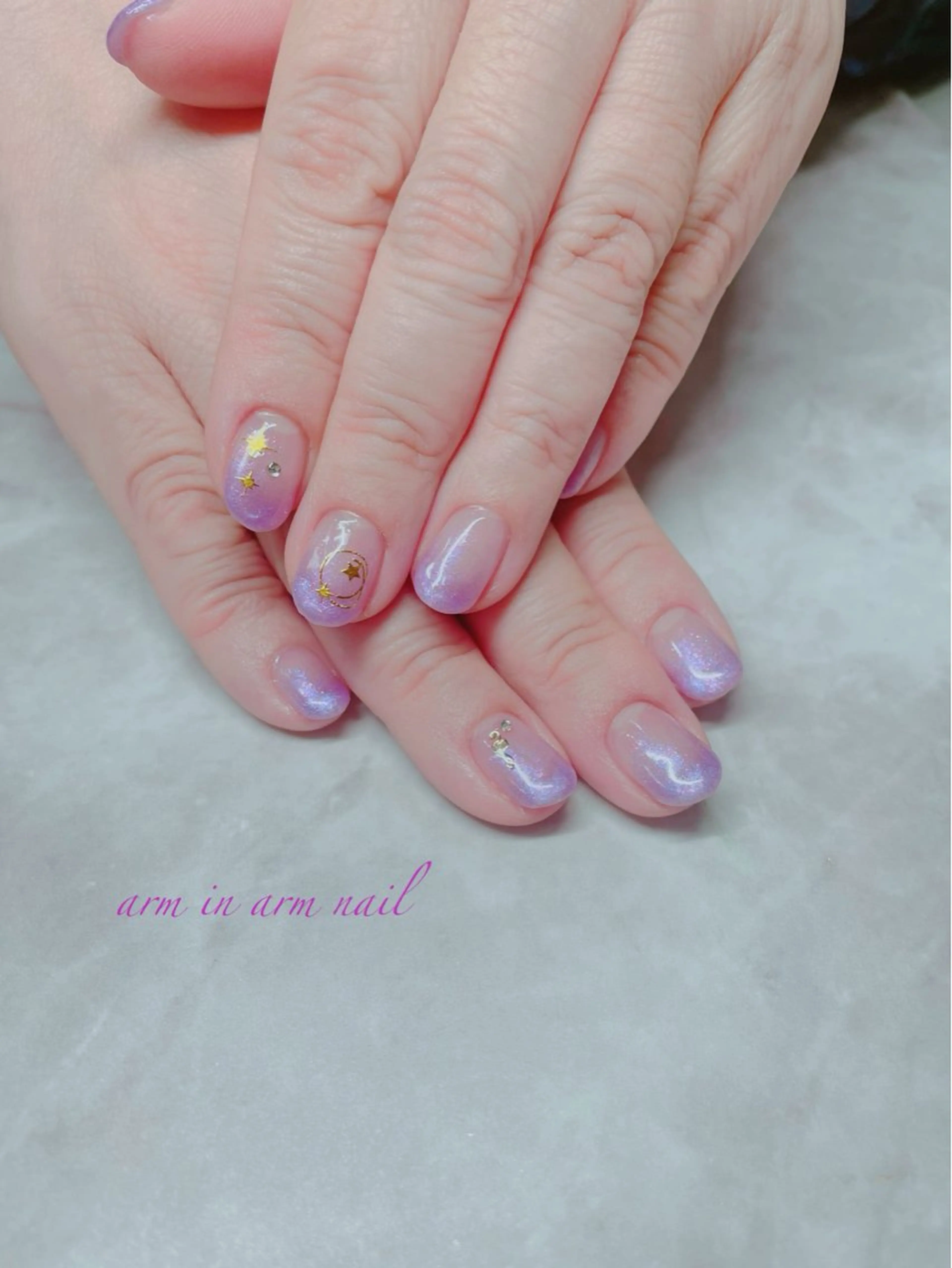 ネイル arm in arm ︎✿Yamamotoのマツエク・マツパデザイン