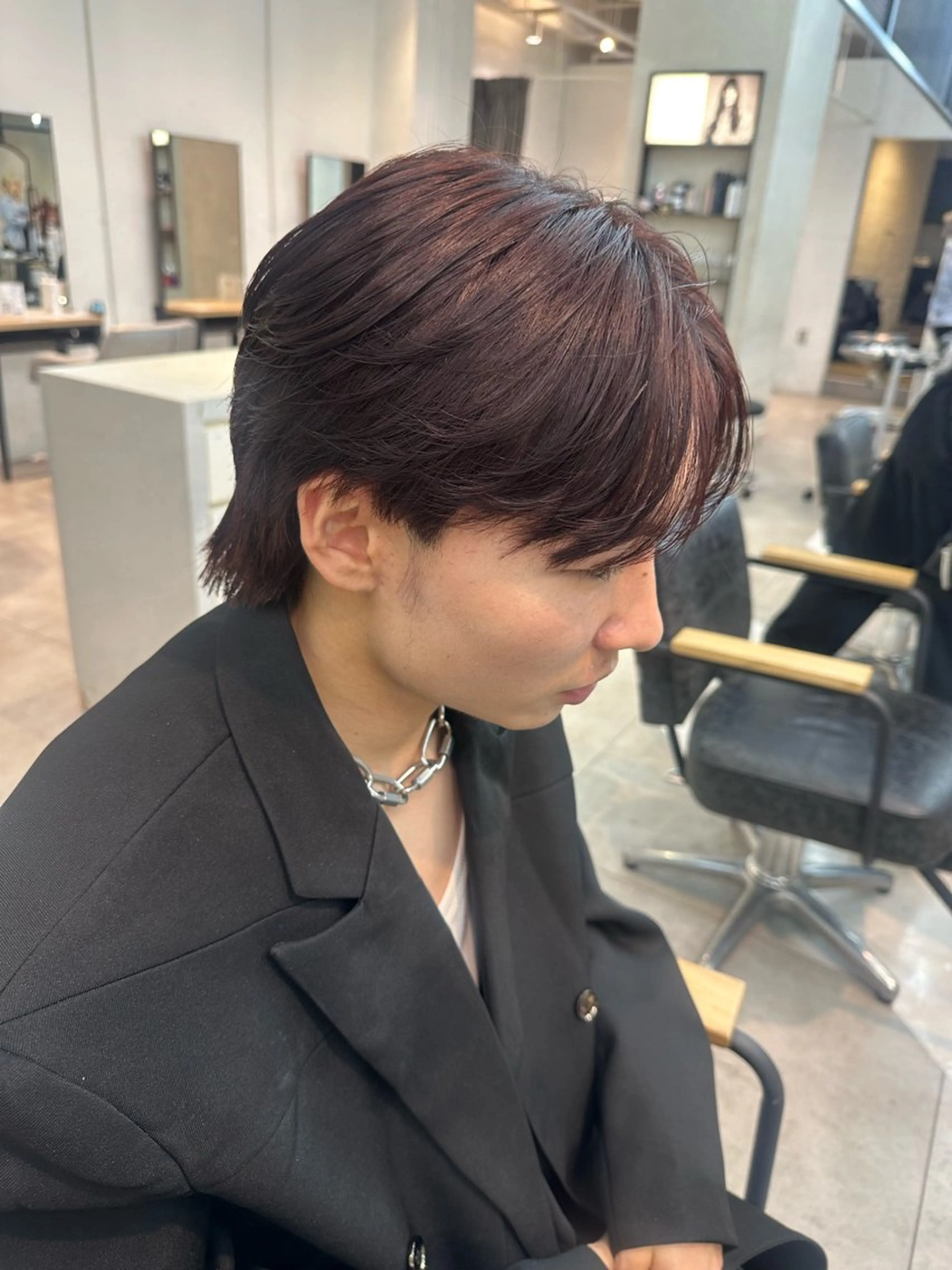 ミディアム カット 韓国ヘアメンズ・レデ ィース特化ミクのヘアスタイル