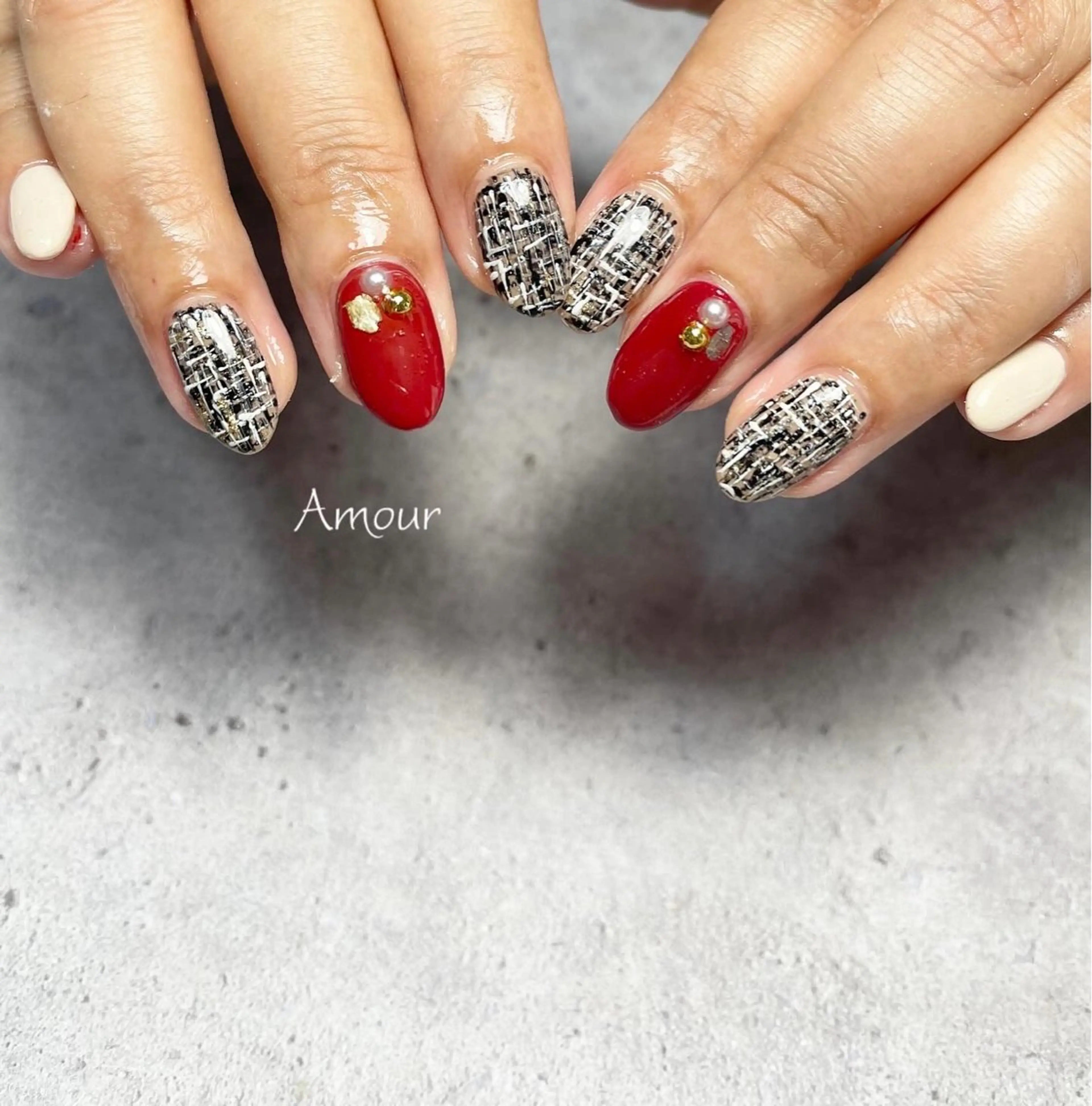 ネイル ハンドネイル Nail Salon Amourのネイルデザイン