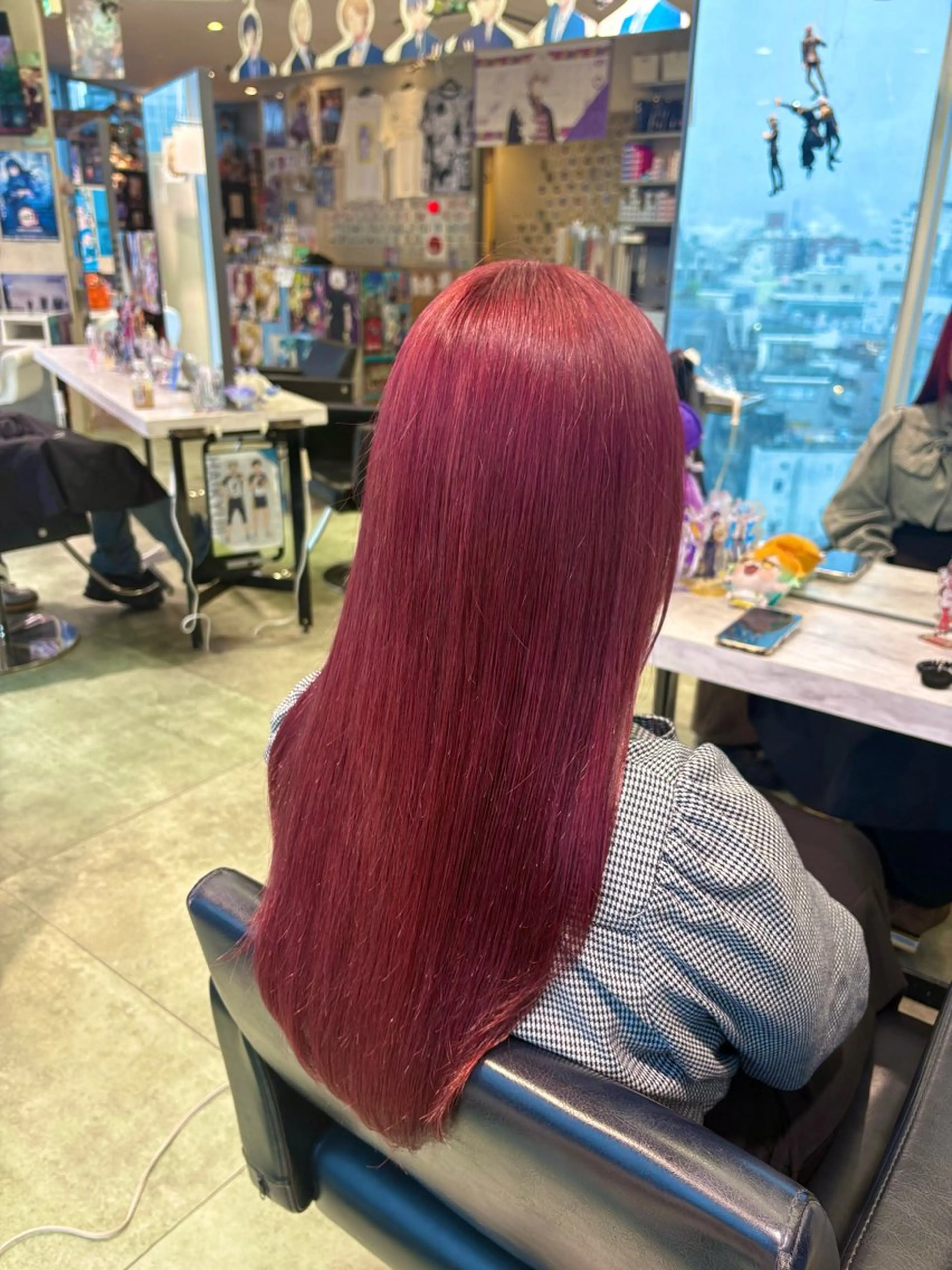 ロング カラー ヘアカラー トリートメント 推しカラー/ ミクのヘアスタイル