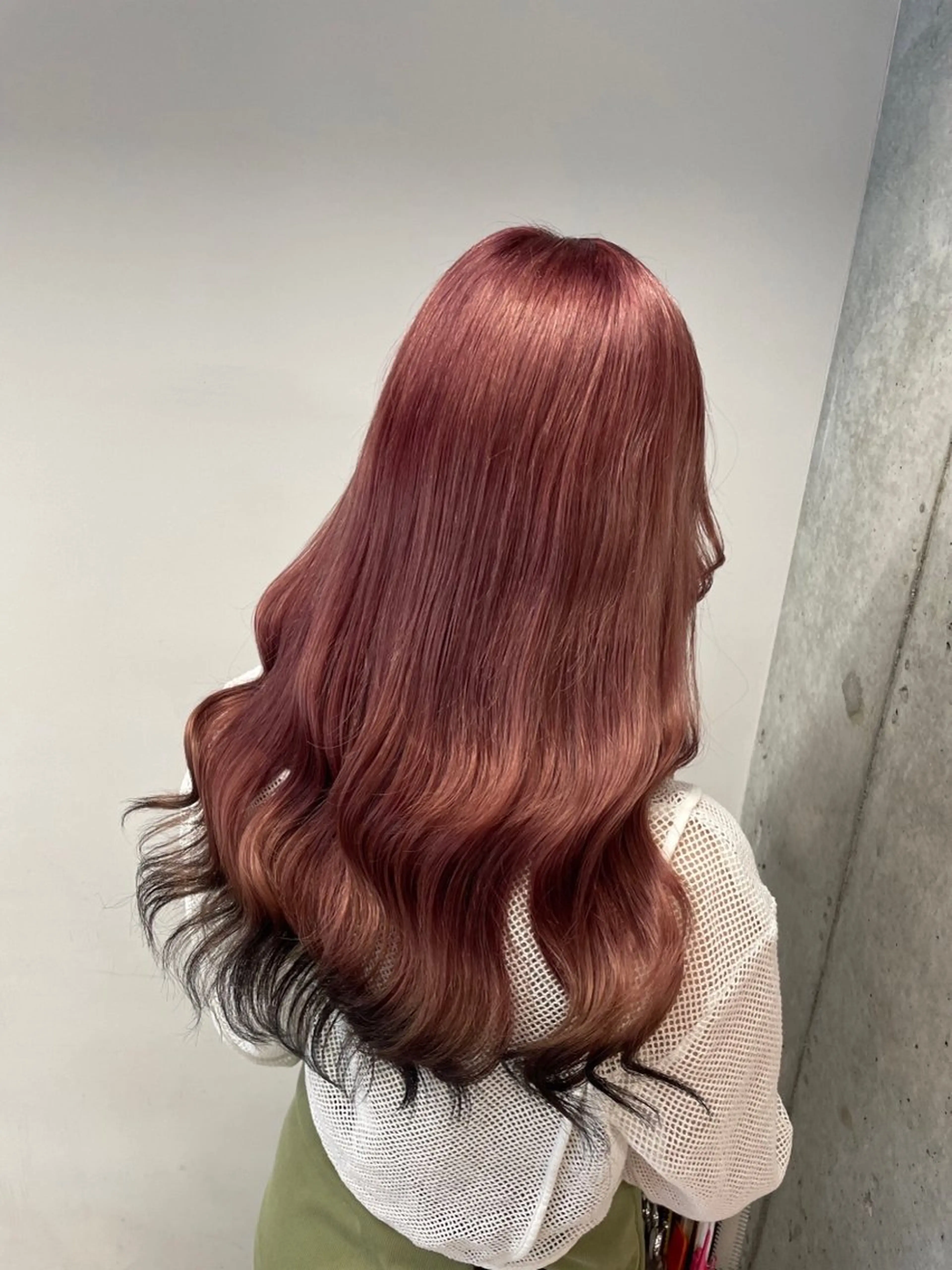 ロング カラー ヘアアレンジ デザインカラー ヘアカラー トリートメント 🎀縮毛矯正.暗髪 .艶髪🩶ちひろのヘアスタイル