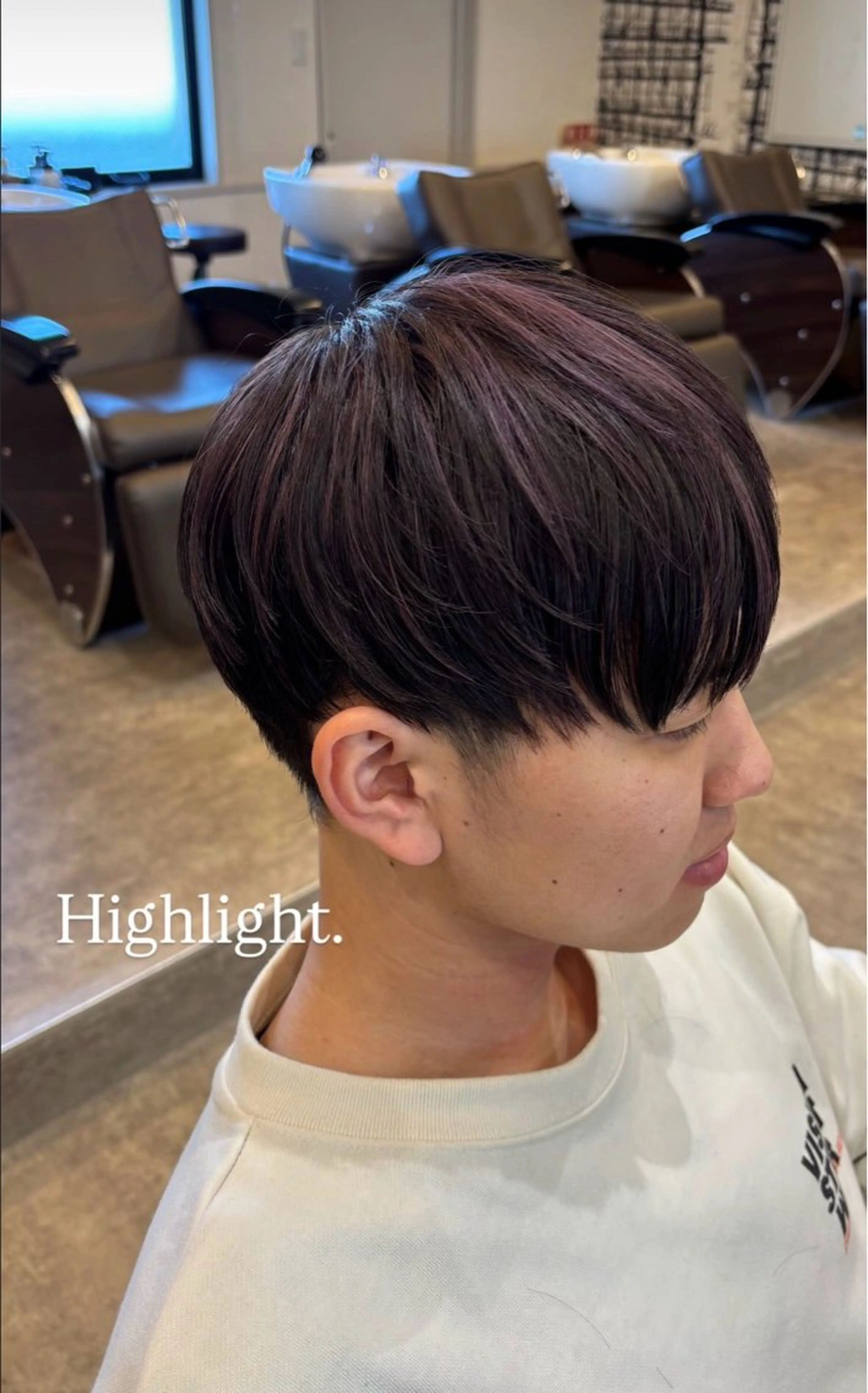 カラー カット ヘアカラー 髙杉 舞羽のヘアスタイル