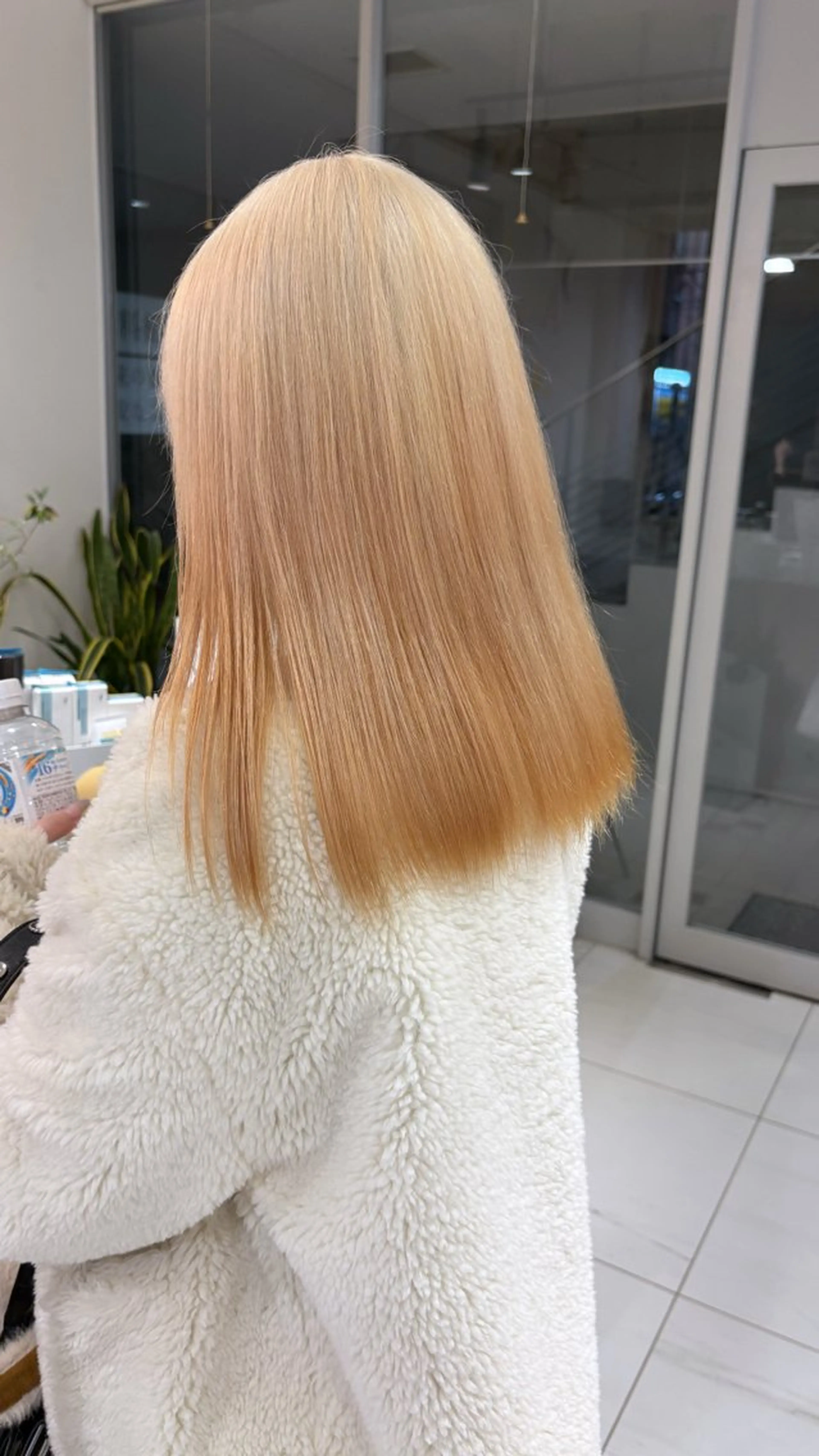 セミロング カラー カット ヘアカラー 浅野 匠のヘアスタイル