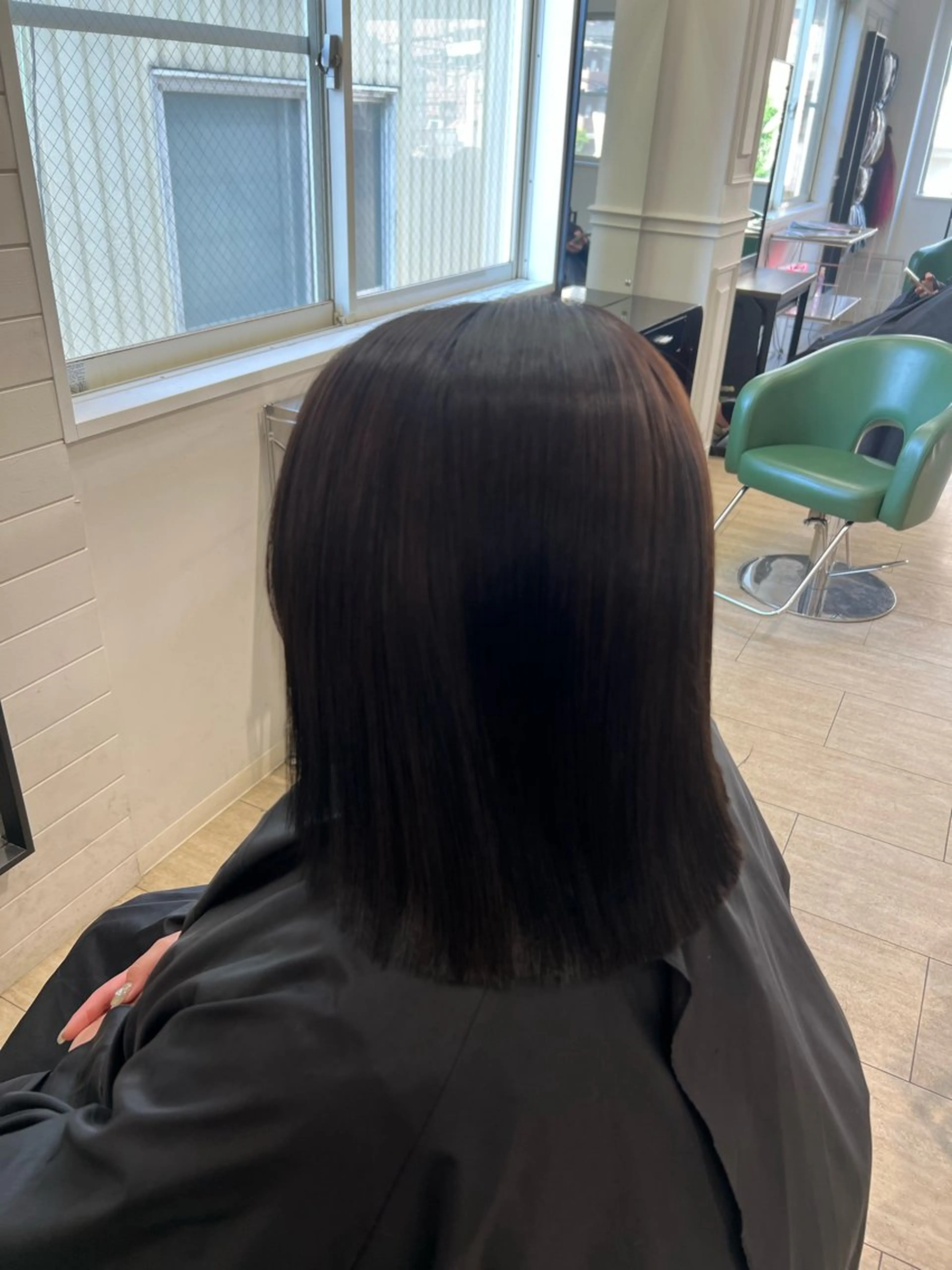 ミディアム 縮毛矯正 TIDEHAIR Honoka🦋のヘアスタイル