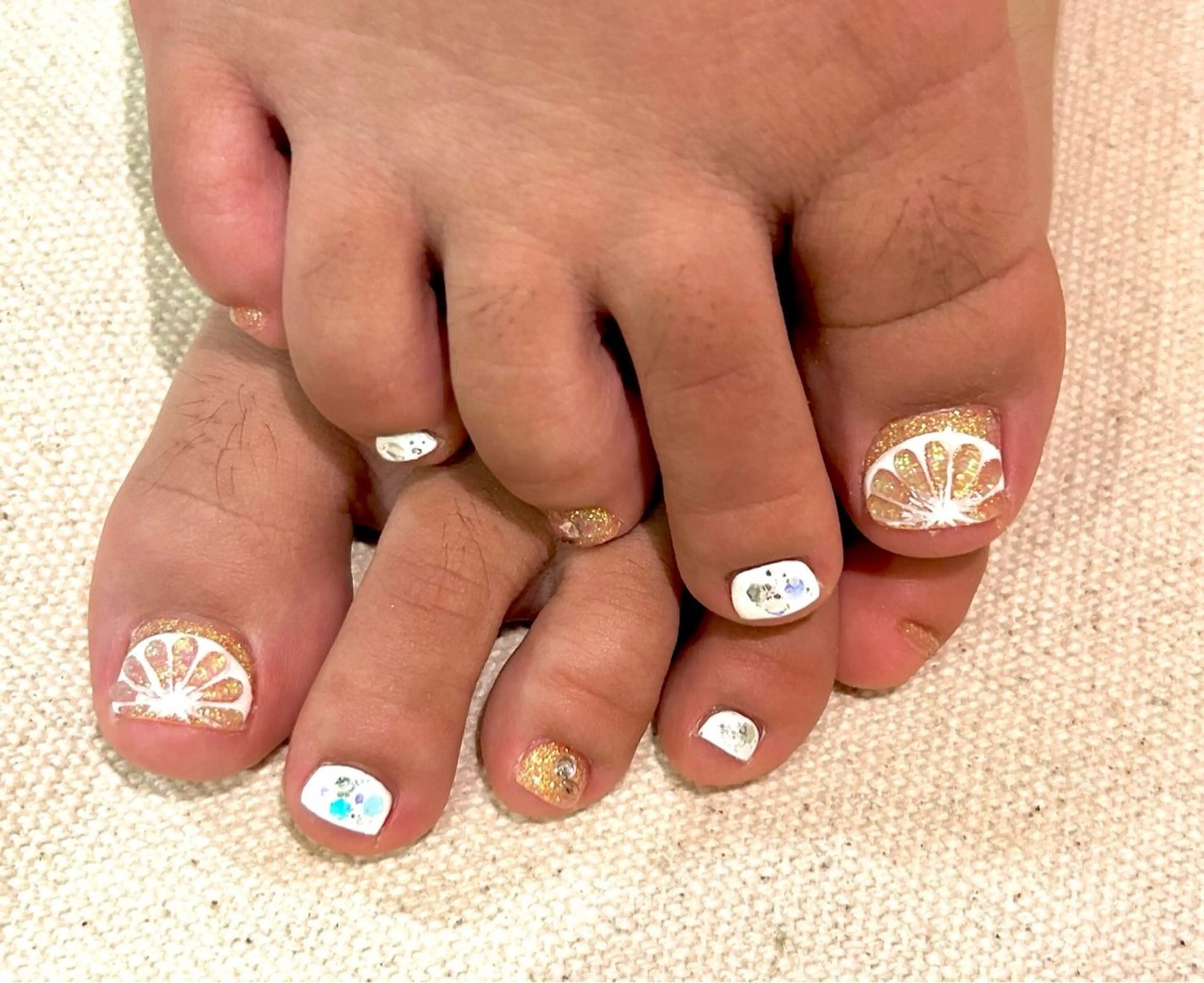 ネイル フットネイル one nailsalonのネイルデザイン