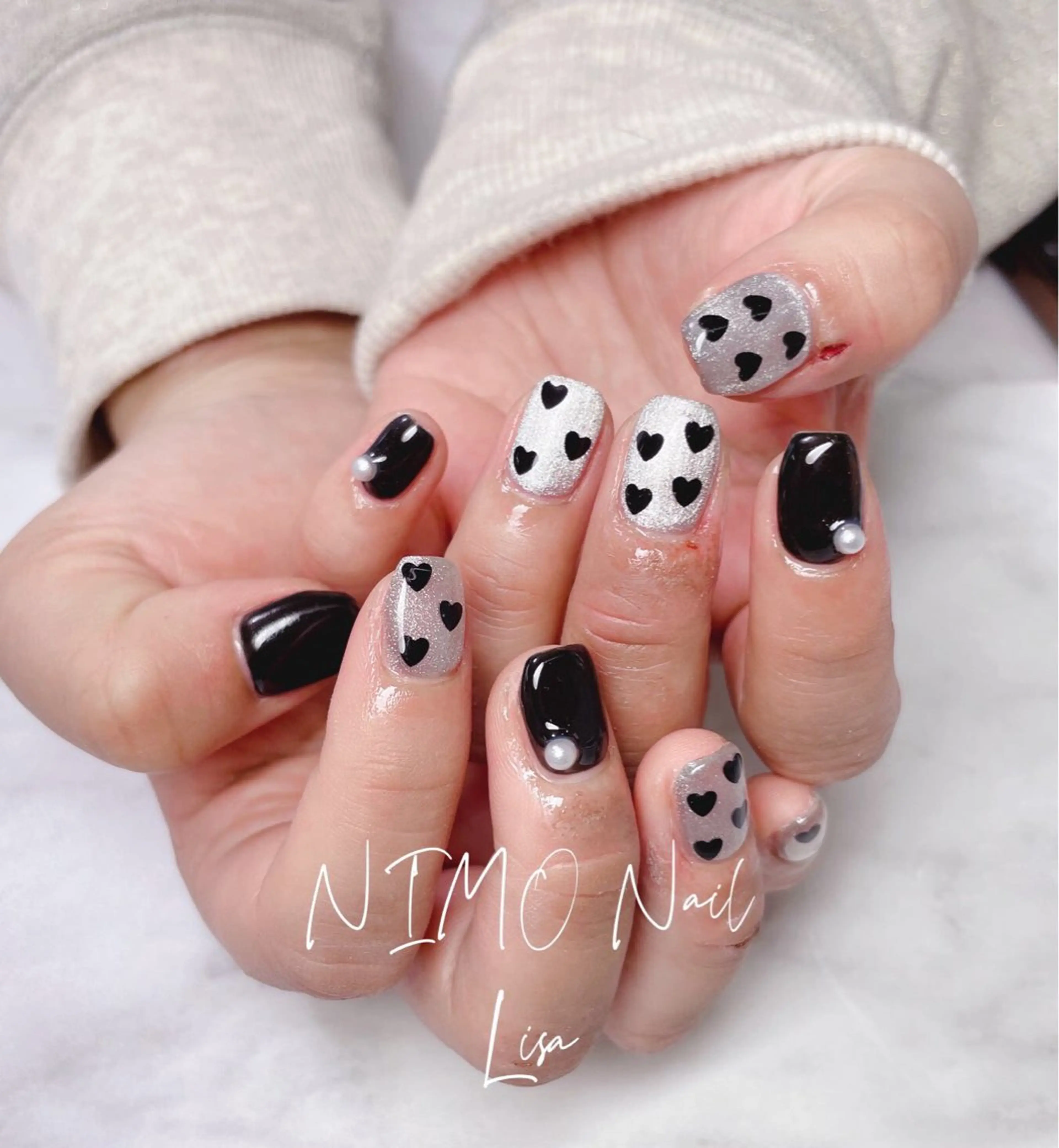 ネイル ハンドネイル RI SA☀️ リサのネイルデザイン