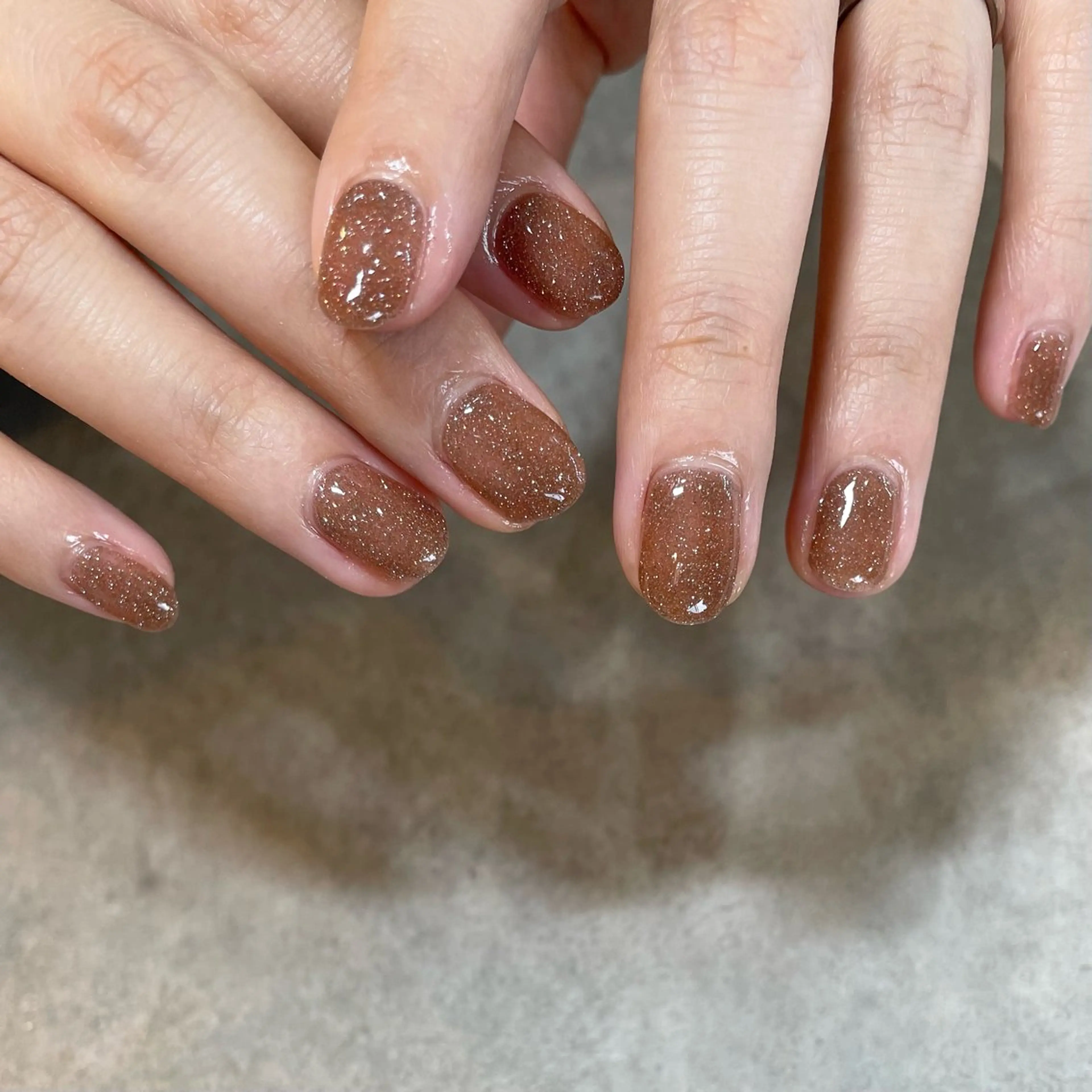 ネイル ブラウン Nail Salon Gummi.のネイルデザイン