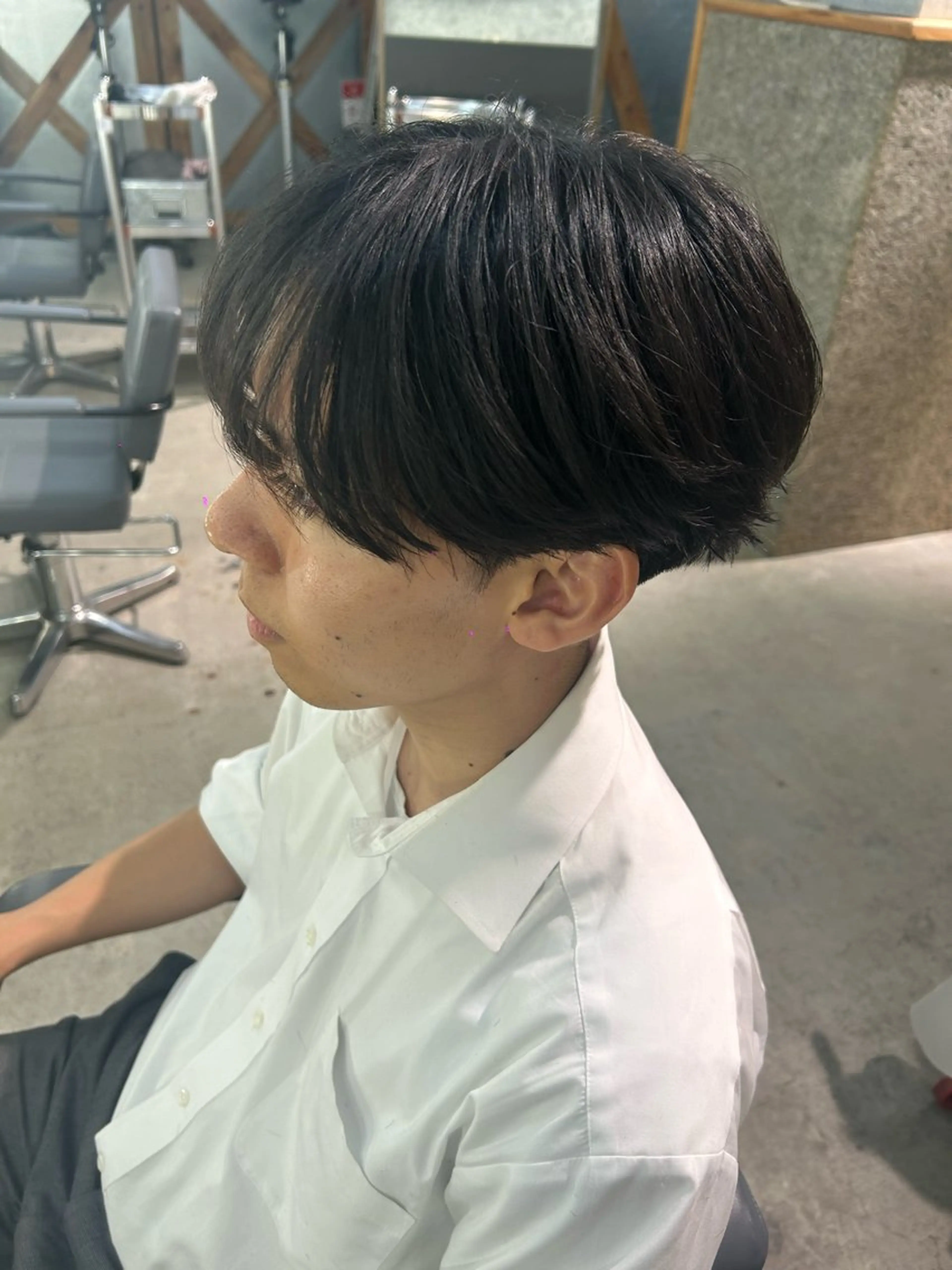 メンズ マッシュ シースルーマッシュ 【ブリーチモデル募集 】高橋航大のヘアスタイル