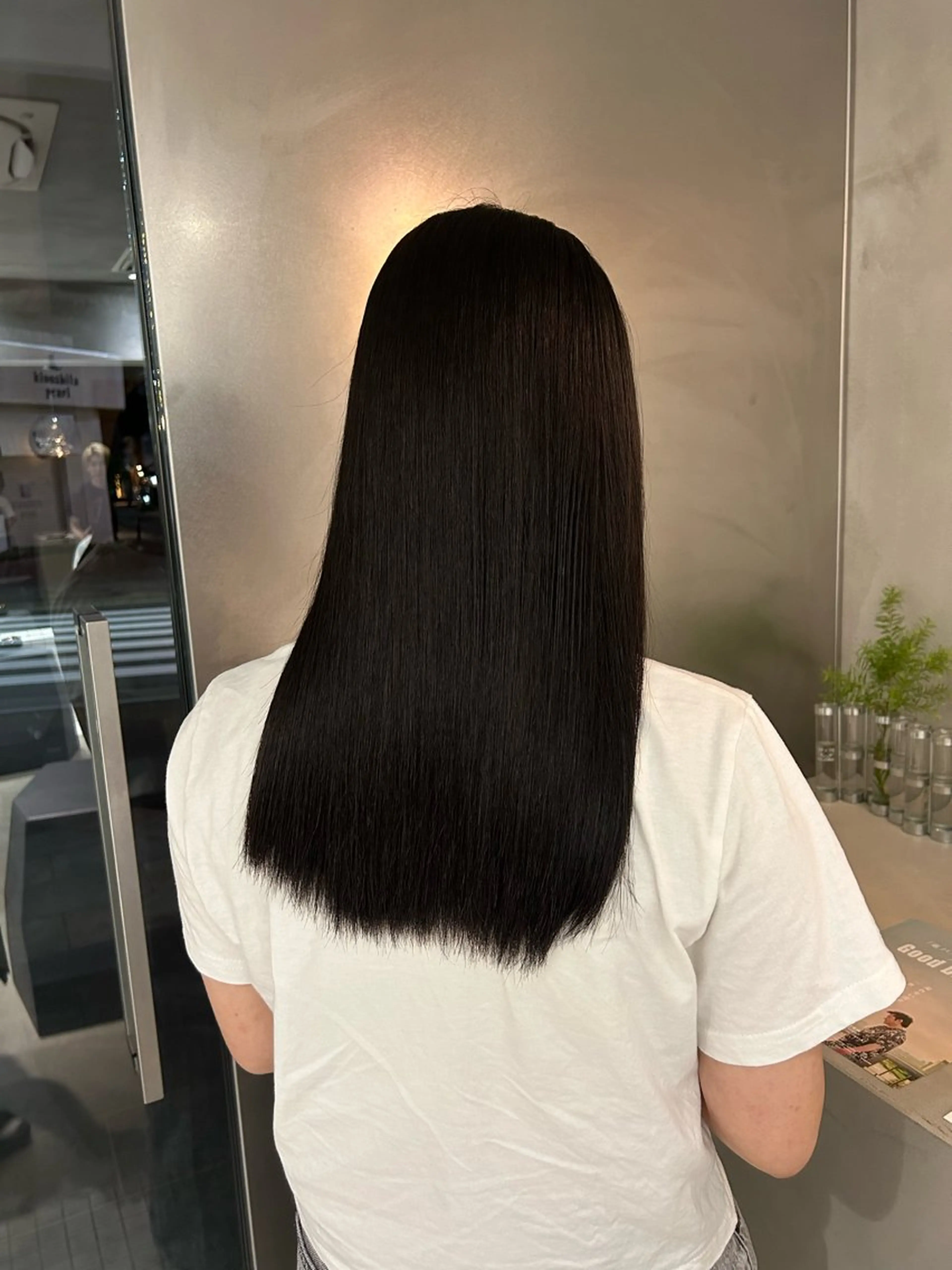 セミロング カラー ・ nanokaのヘアスタイル