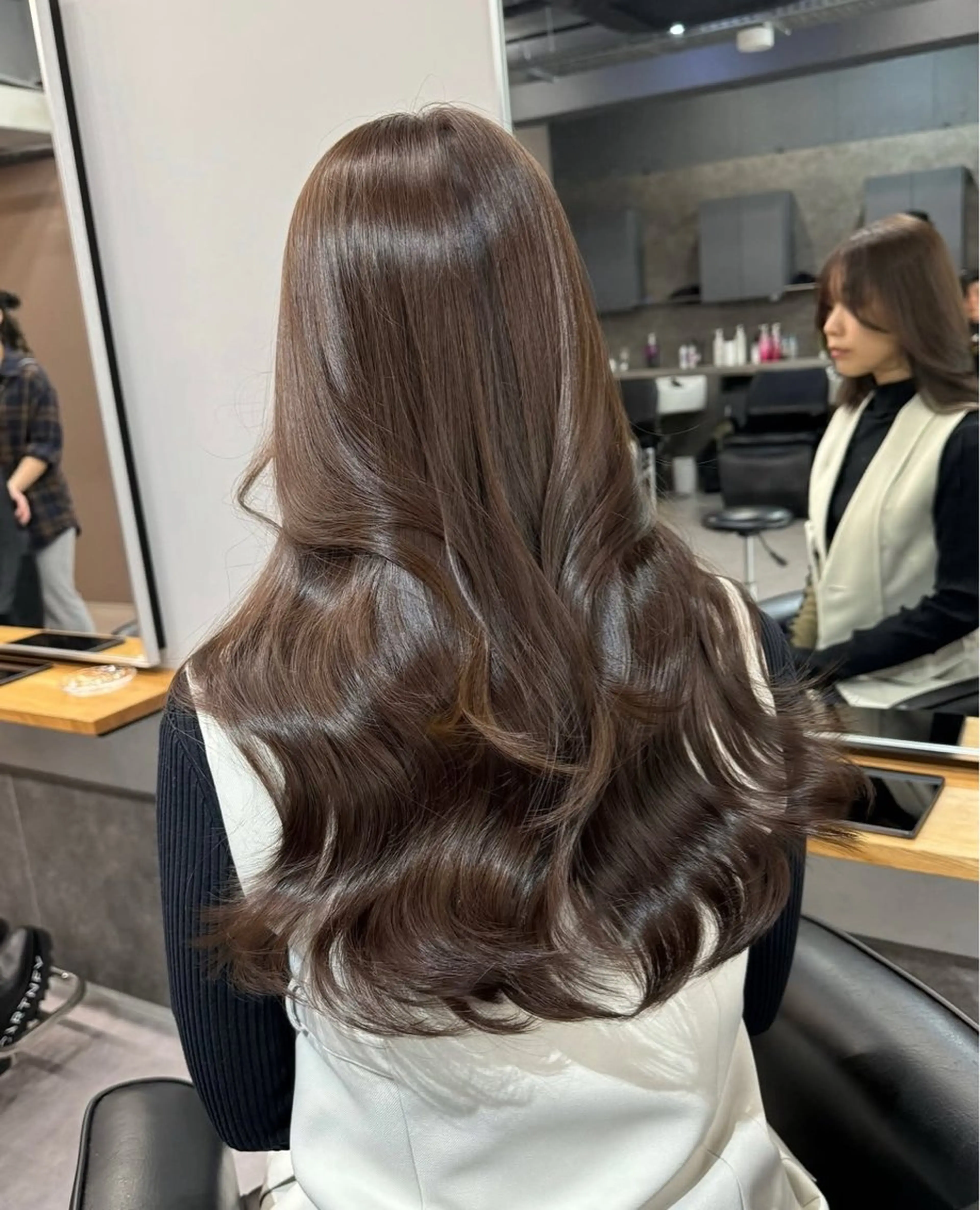 ロング カラー Ruika/海外ヘア /レイヤーカットのヘアスタイル