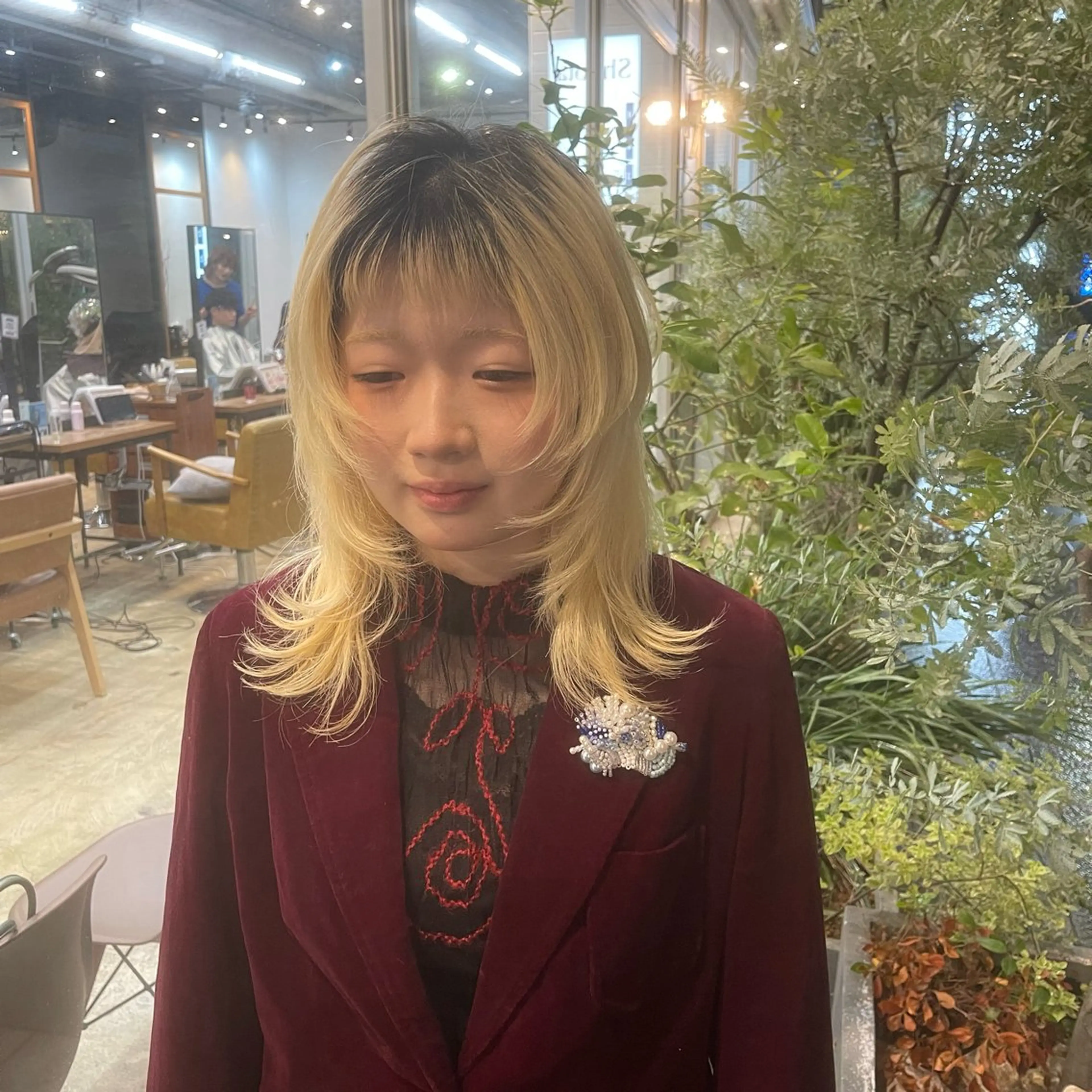 ミディアム 野田 尚Jr.スタイリストのヘアスタイル