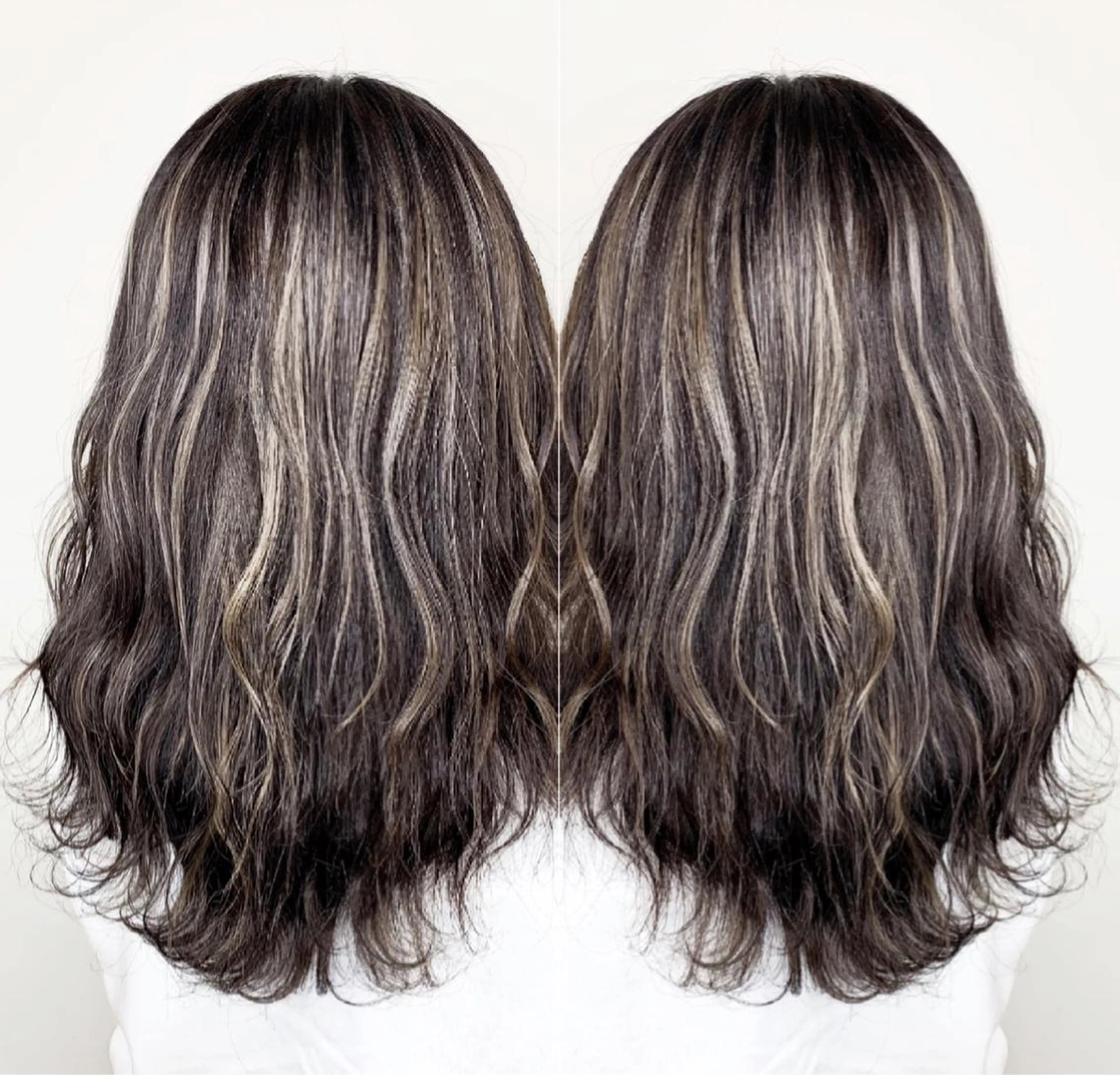 セミロング 3Dハイライト 外国人風カラー ハイライト ❤️千葉県代表❤️ 店長❤️柿本翔一朗のヘアスタイル