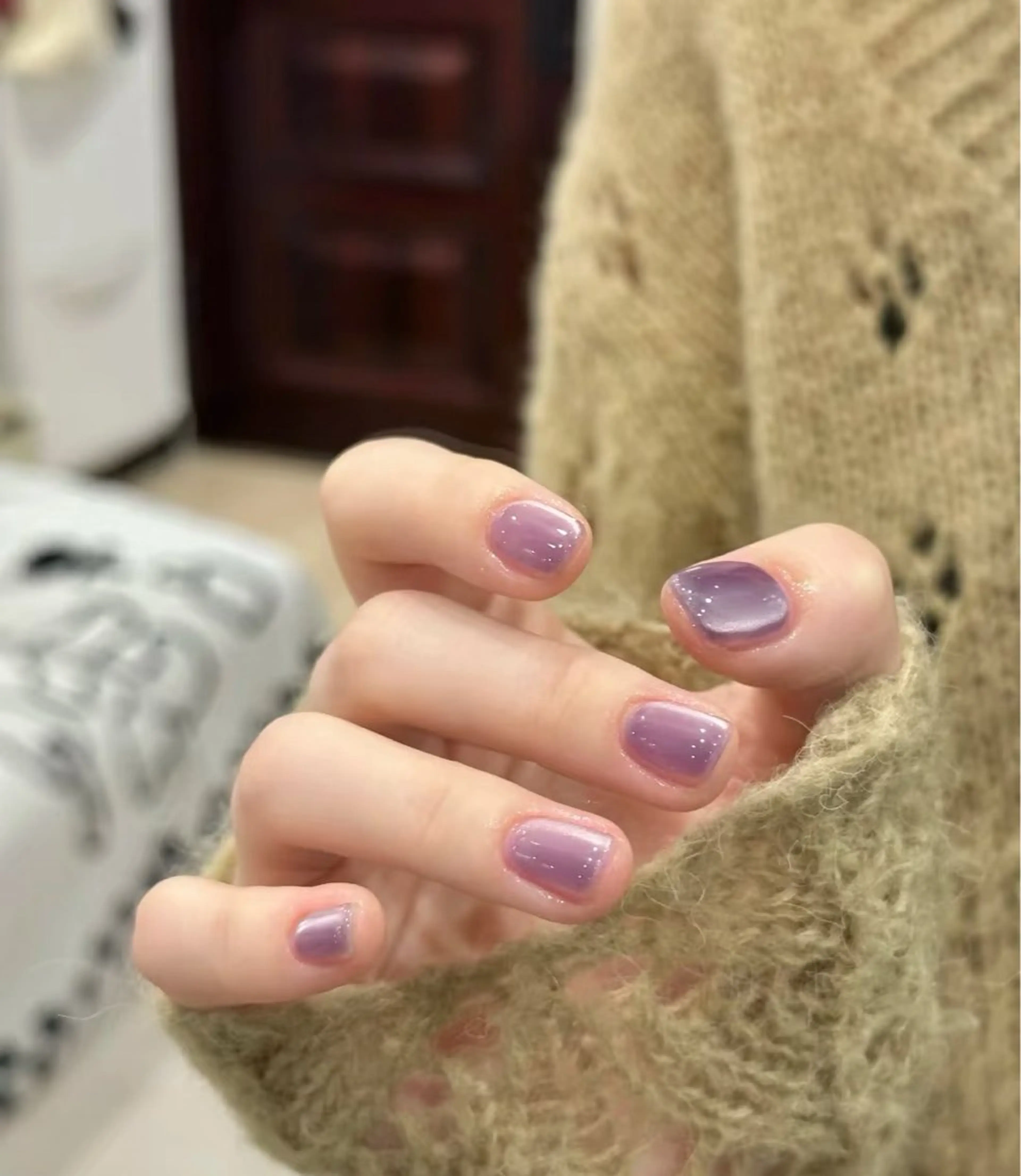 ネイル ハンドネイル MoonNail ユリ🌸のネイルデザイン
