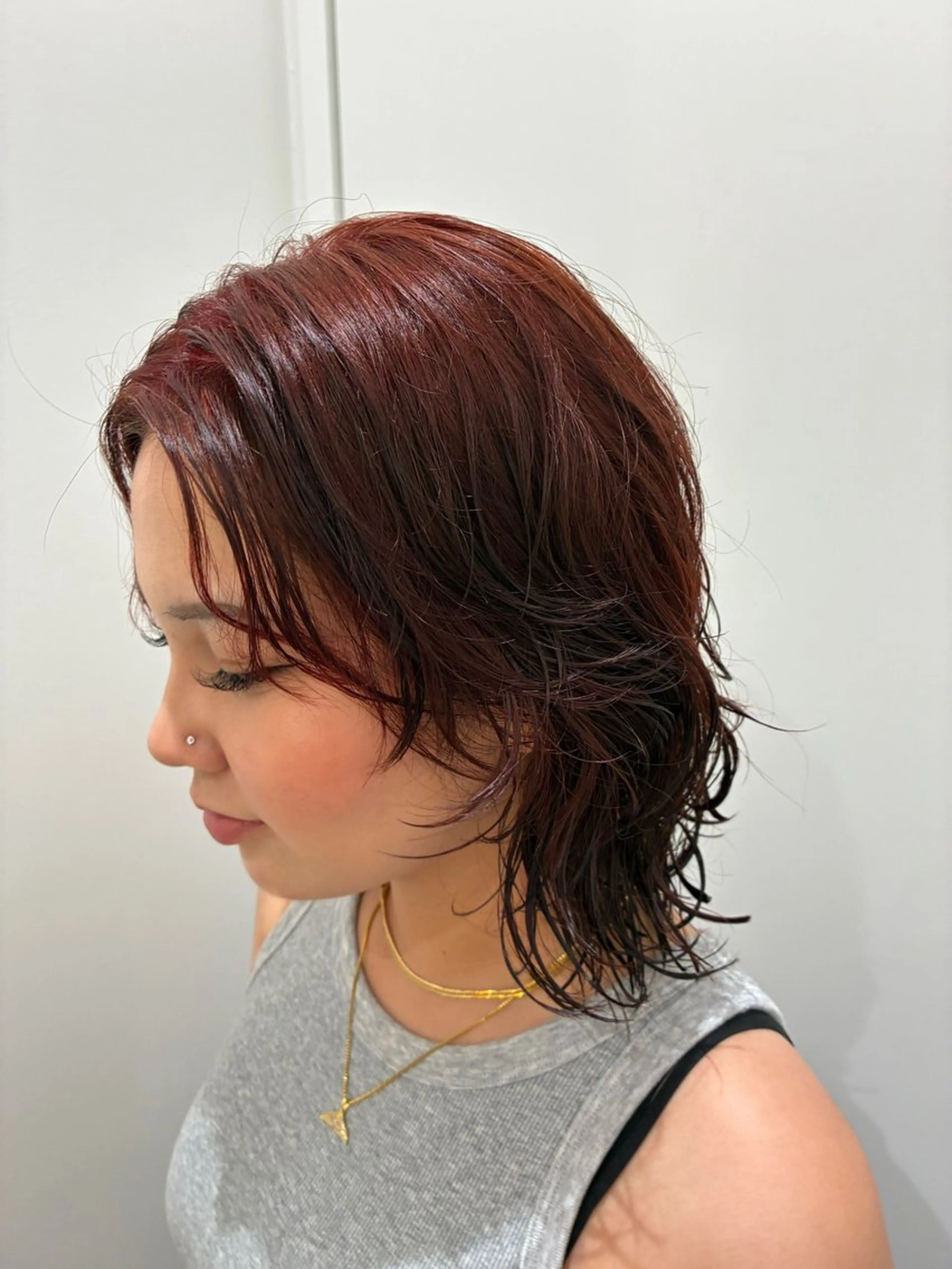 カラー 👩🏽‍🦱✨ボブ /パーマ/layerのヘアスタイル