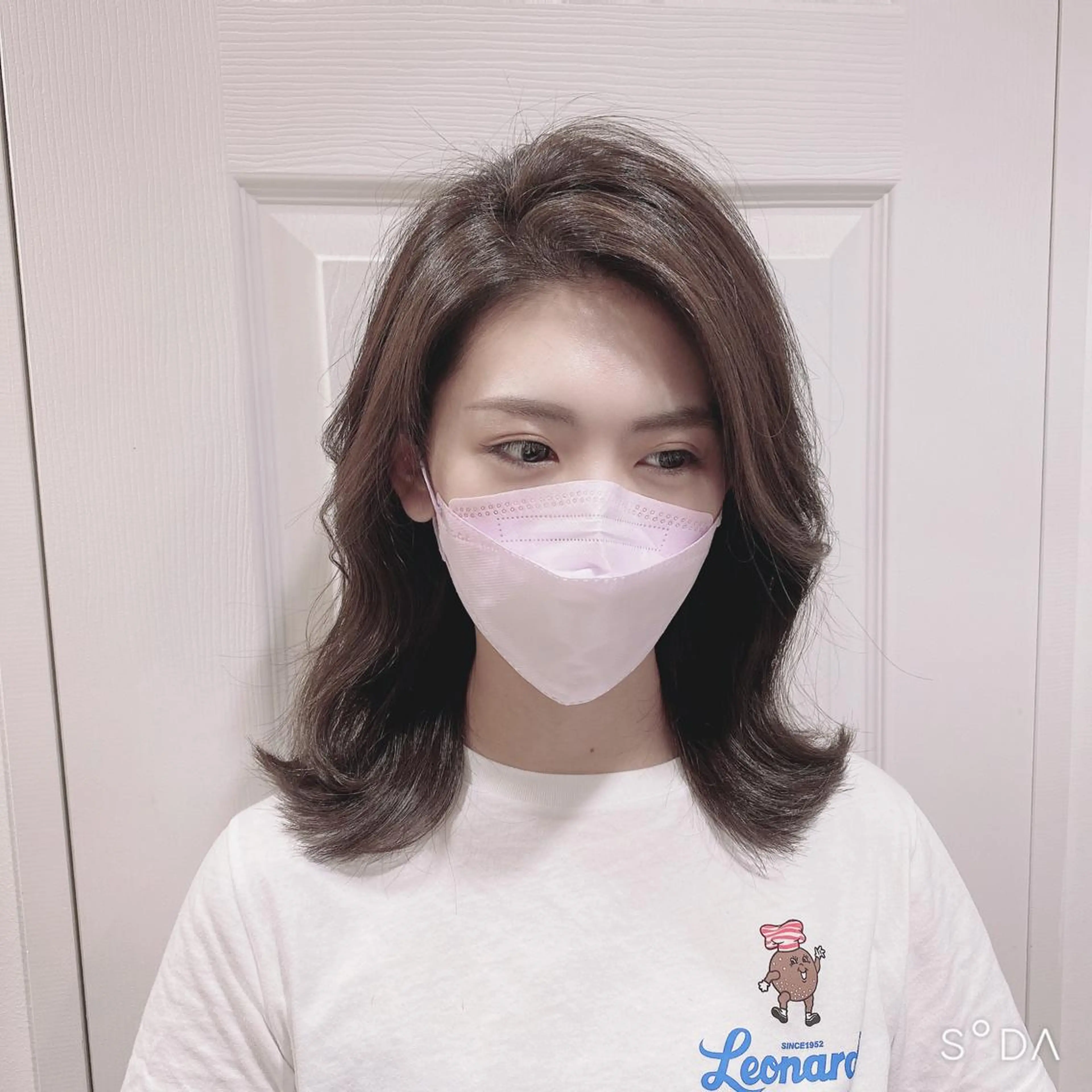 セミロング カット ヘアカラー トリートメント パーソナルカラー lapiax阿部のヘアスタイル