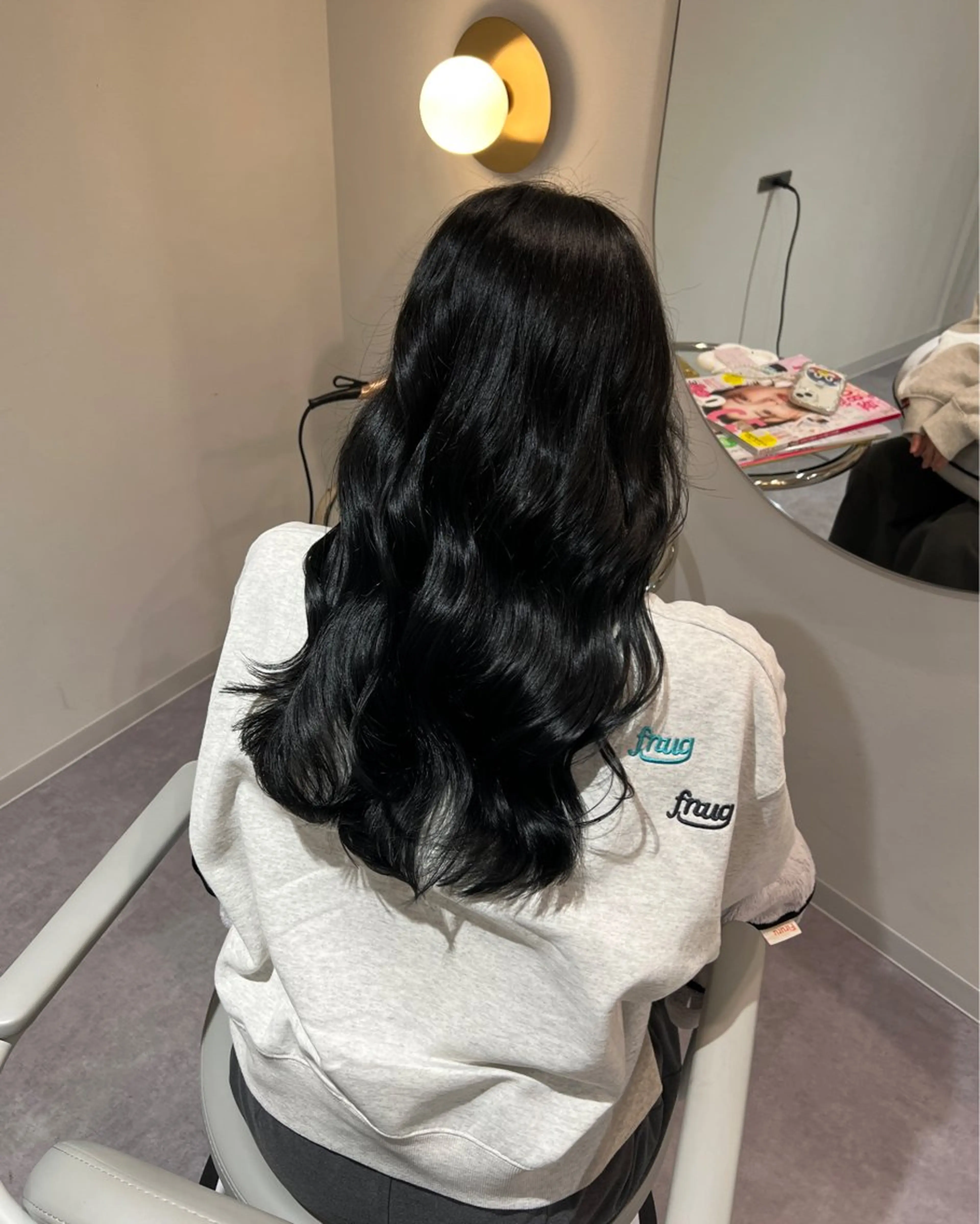 ロング カット ヘアカラー トリートメント 美髪✨艶髪✨髪質改善 カラー特化🌙鈴屋和のヘアスタイル