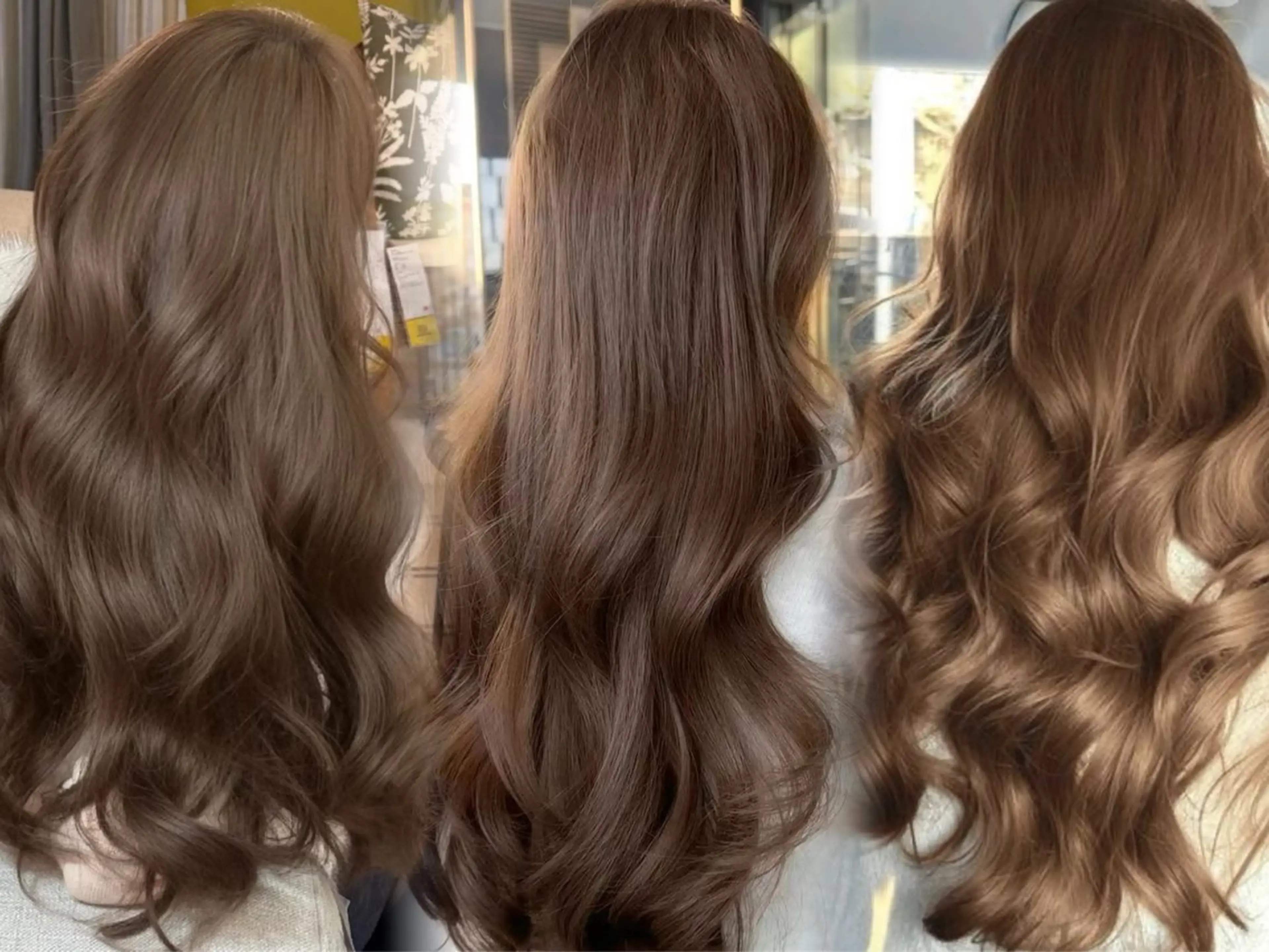 カラー カット ヘアカラー トリートメント ❤️ブリーチなし💚 ダブルカラー平野実花のヘアスタイル