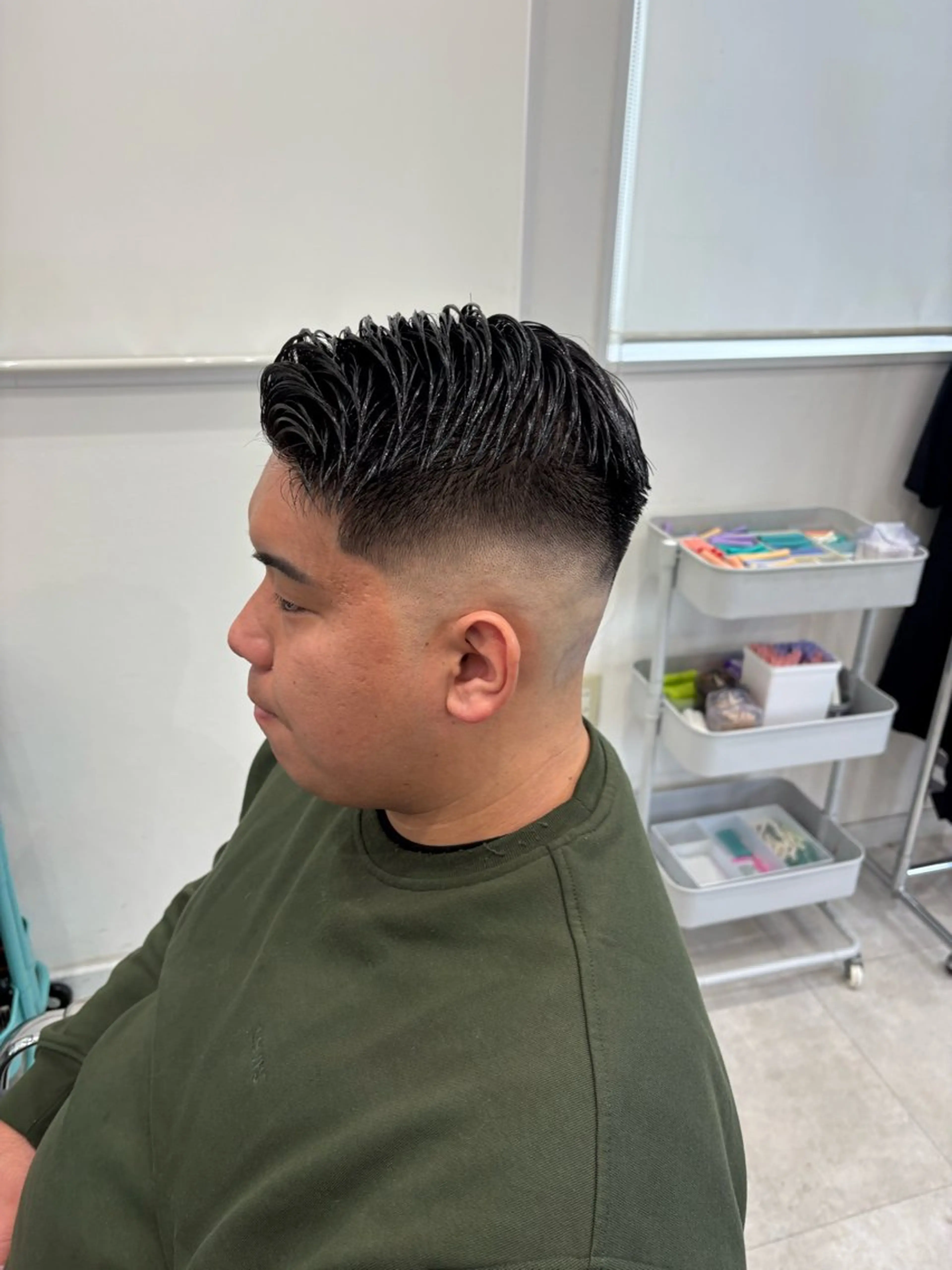 ショート メンズ カット 本間 颯太のヘアスタイル