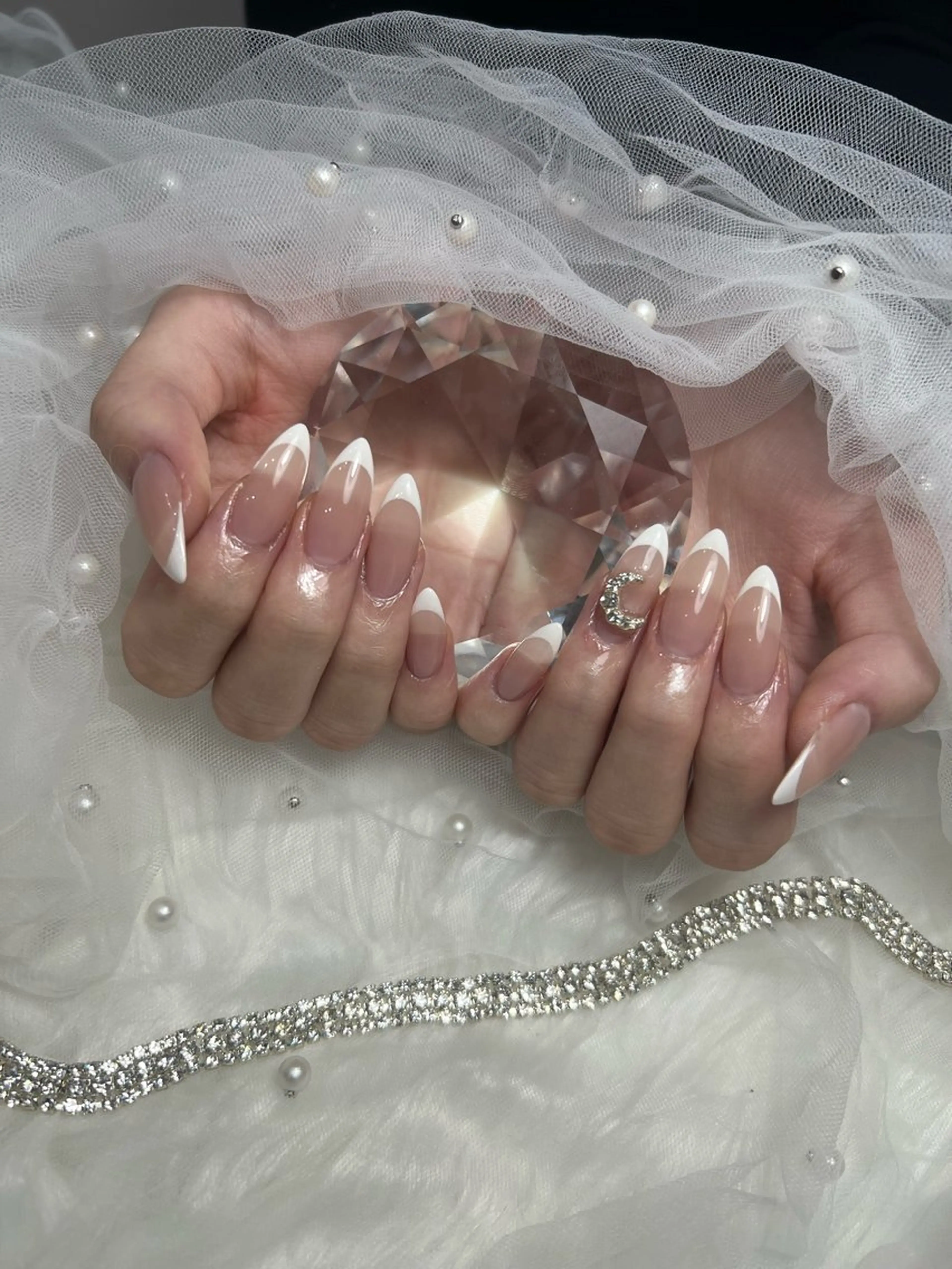 ネイル フレンチネイル ハンドネイル pyuna. nailのネイルデザイン