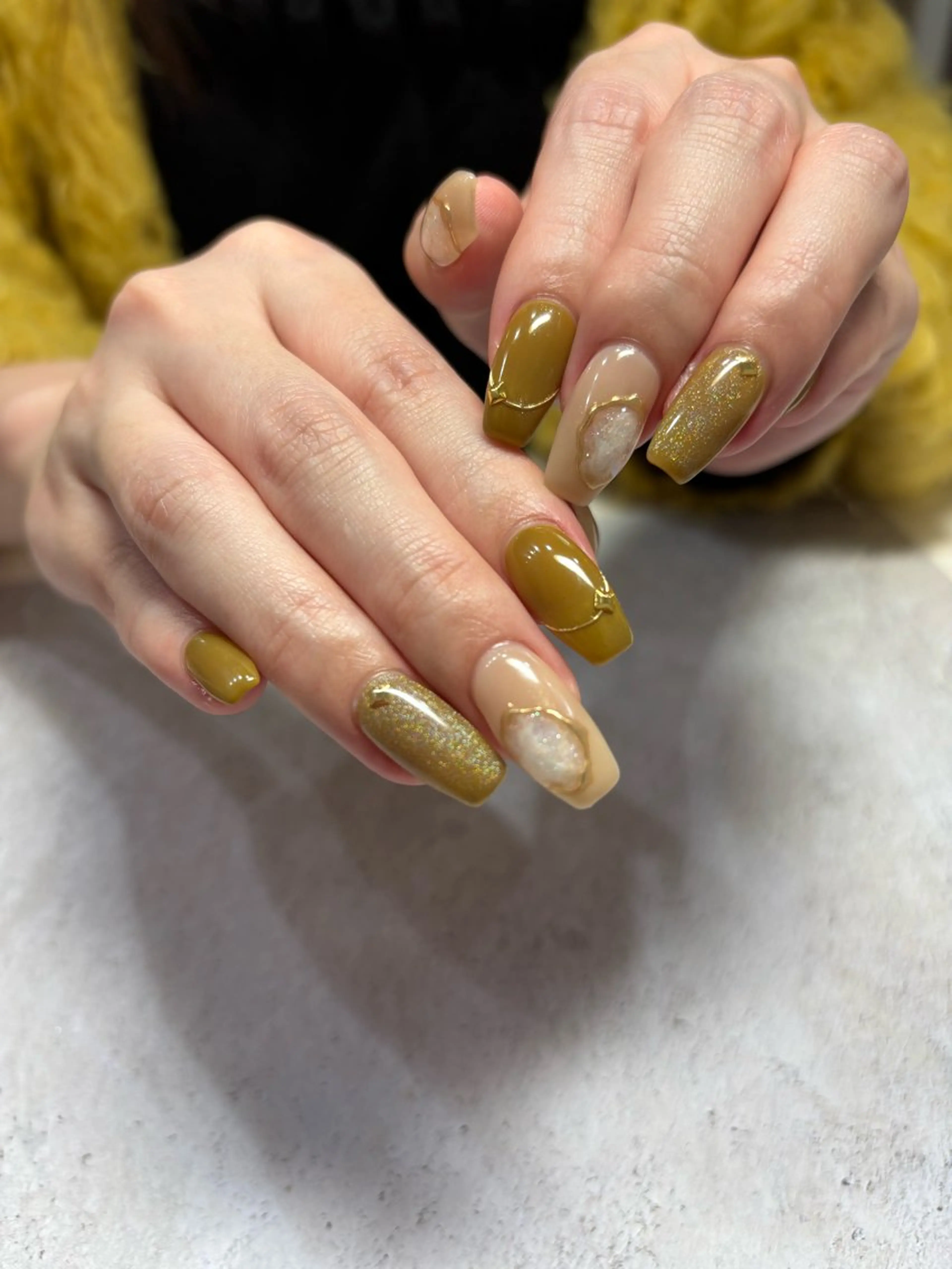 ネイル ハンドネイル 【LINON】 airiのネイルデザイン