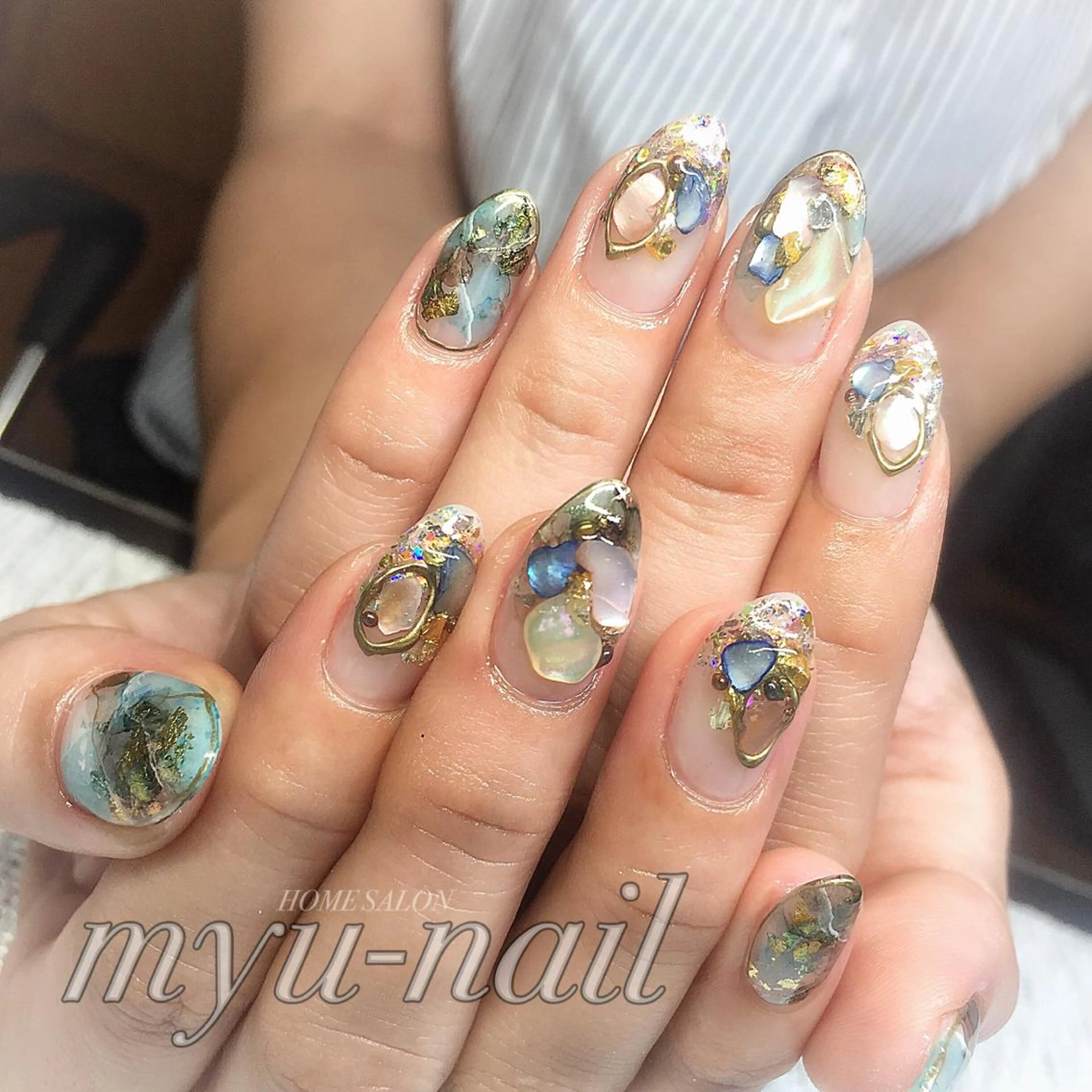 ネイル ホームサロン myu-nailのネイルデザイン