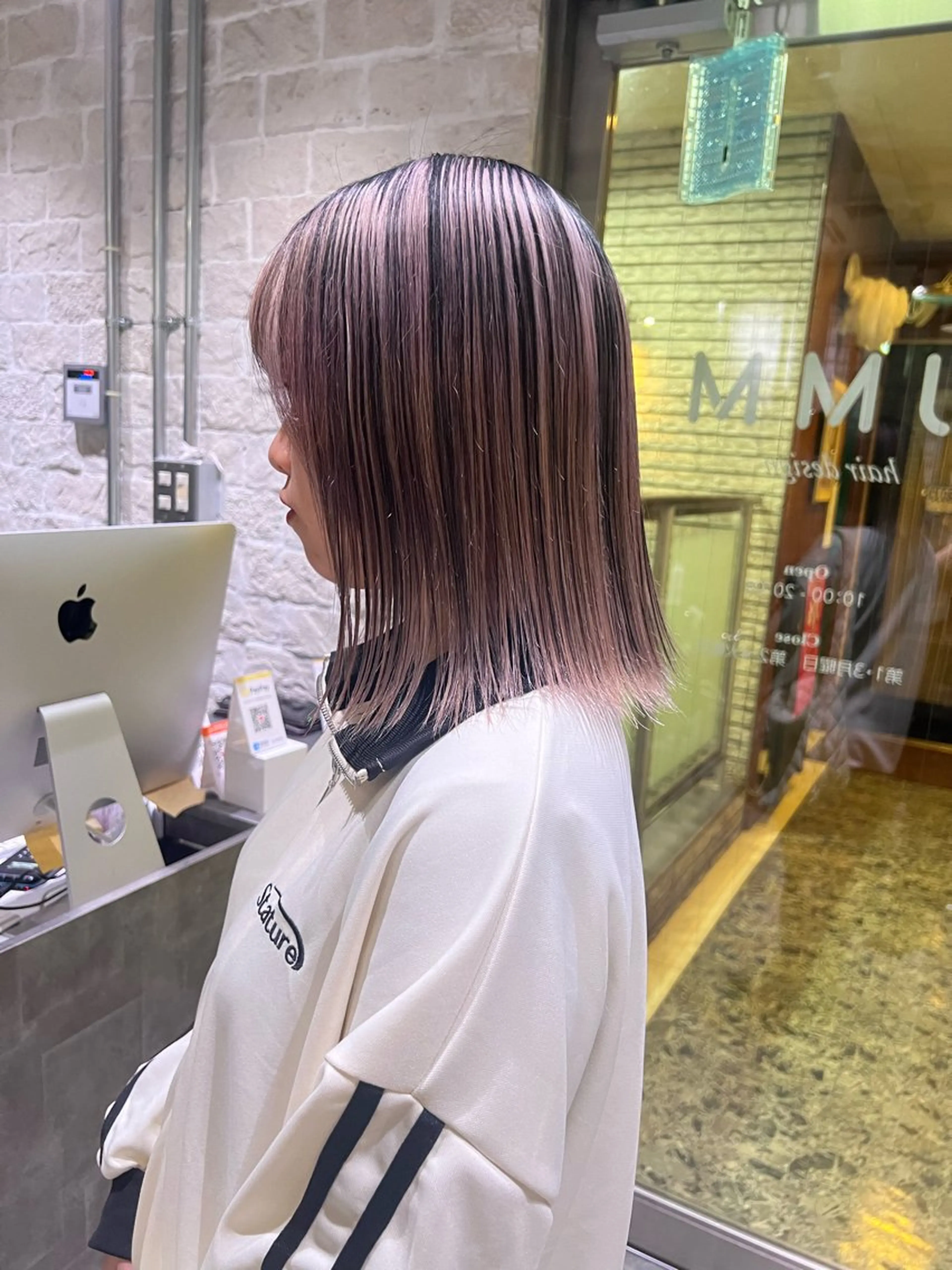 カラー ヘアカラー AYANE 韓国ヘア /レイヤーカットのヘアスタイル