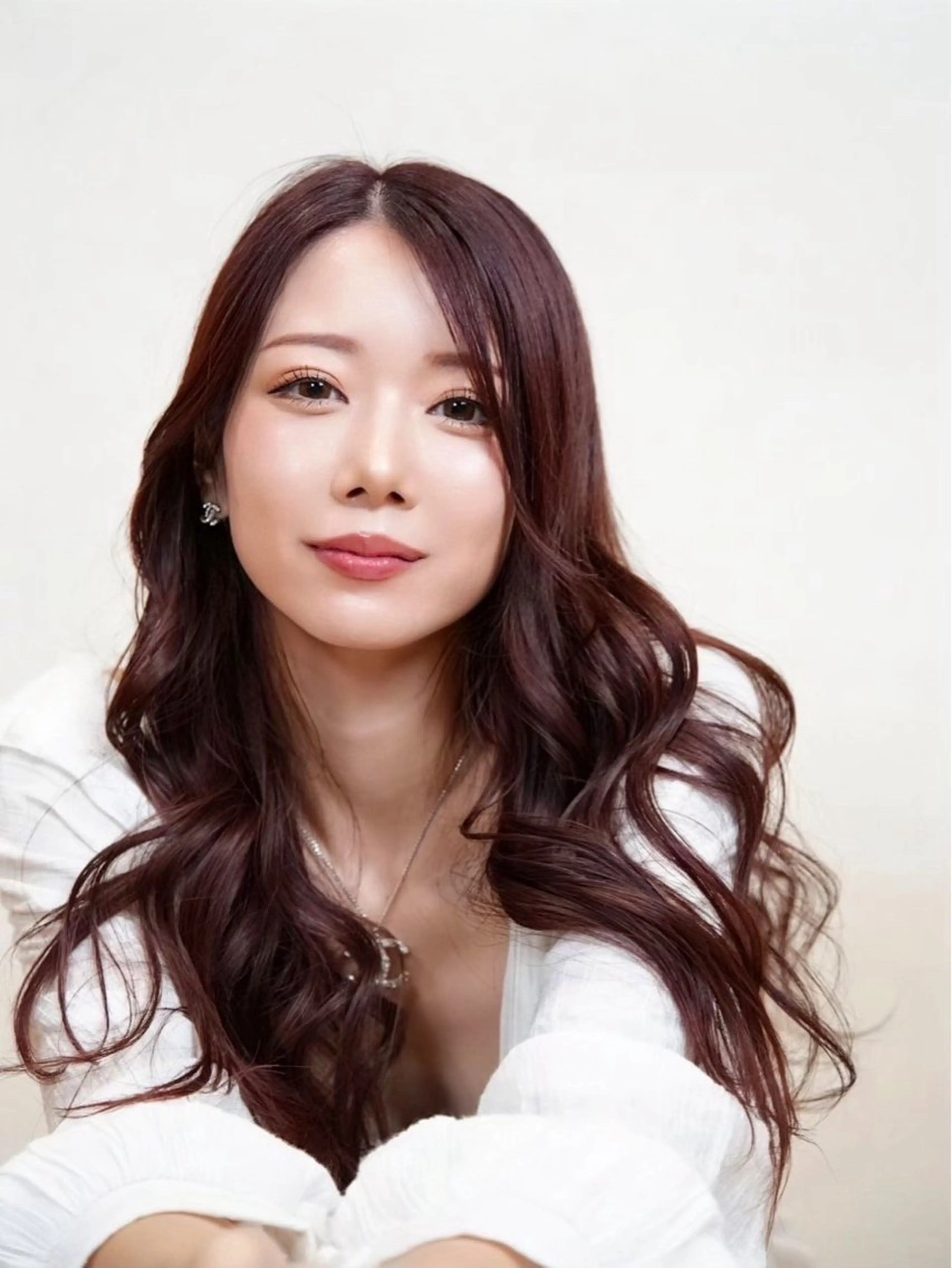 ロング カット ヘアカラー トリートメント ボブ/ブリーチなし艶 カラー🫧sHOMaのヘアスタイル