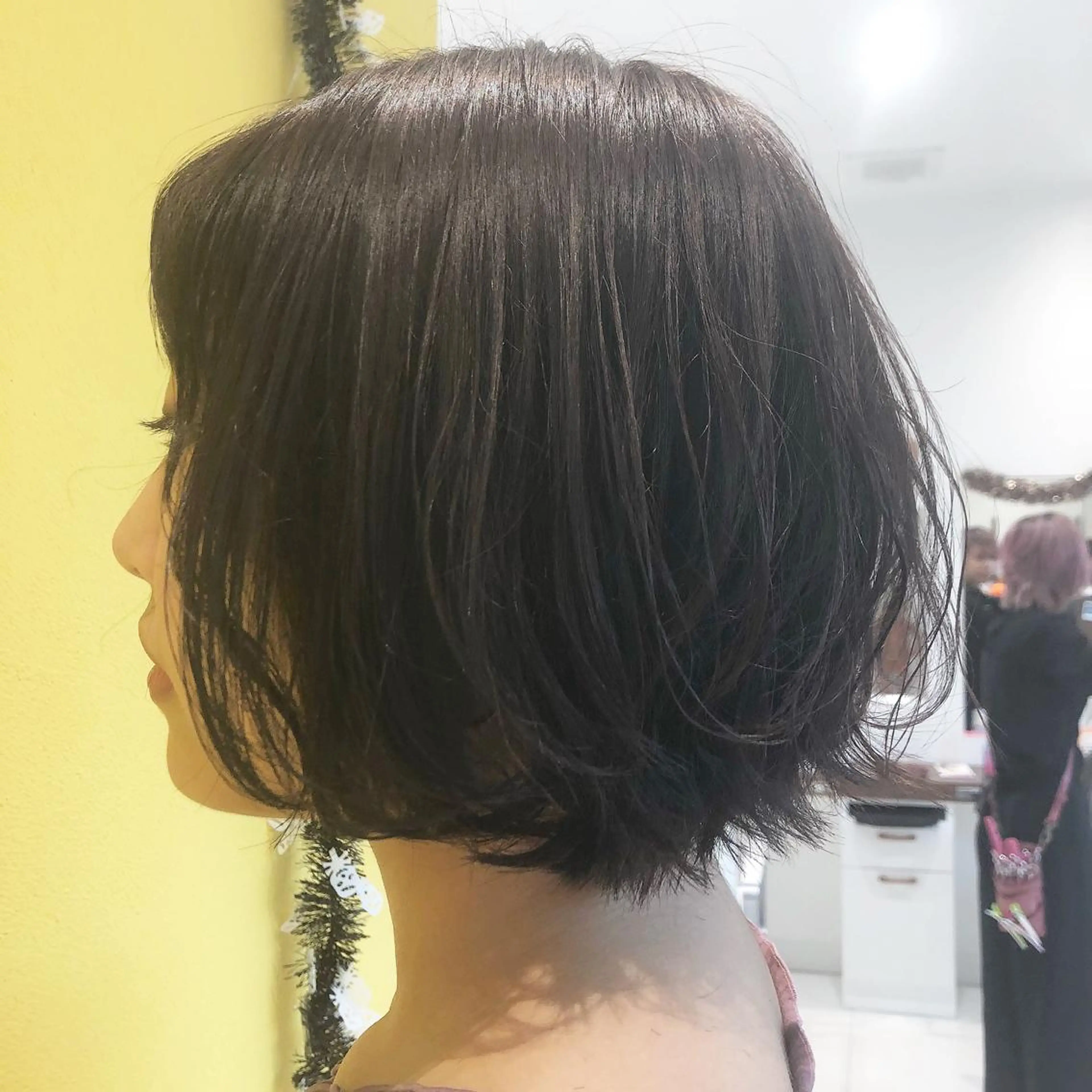ミディアム カラー ボブ sano sayakaのヘアスタイル