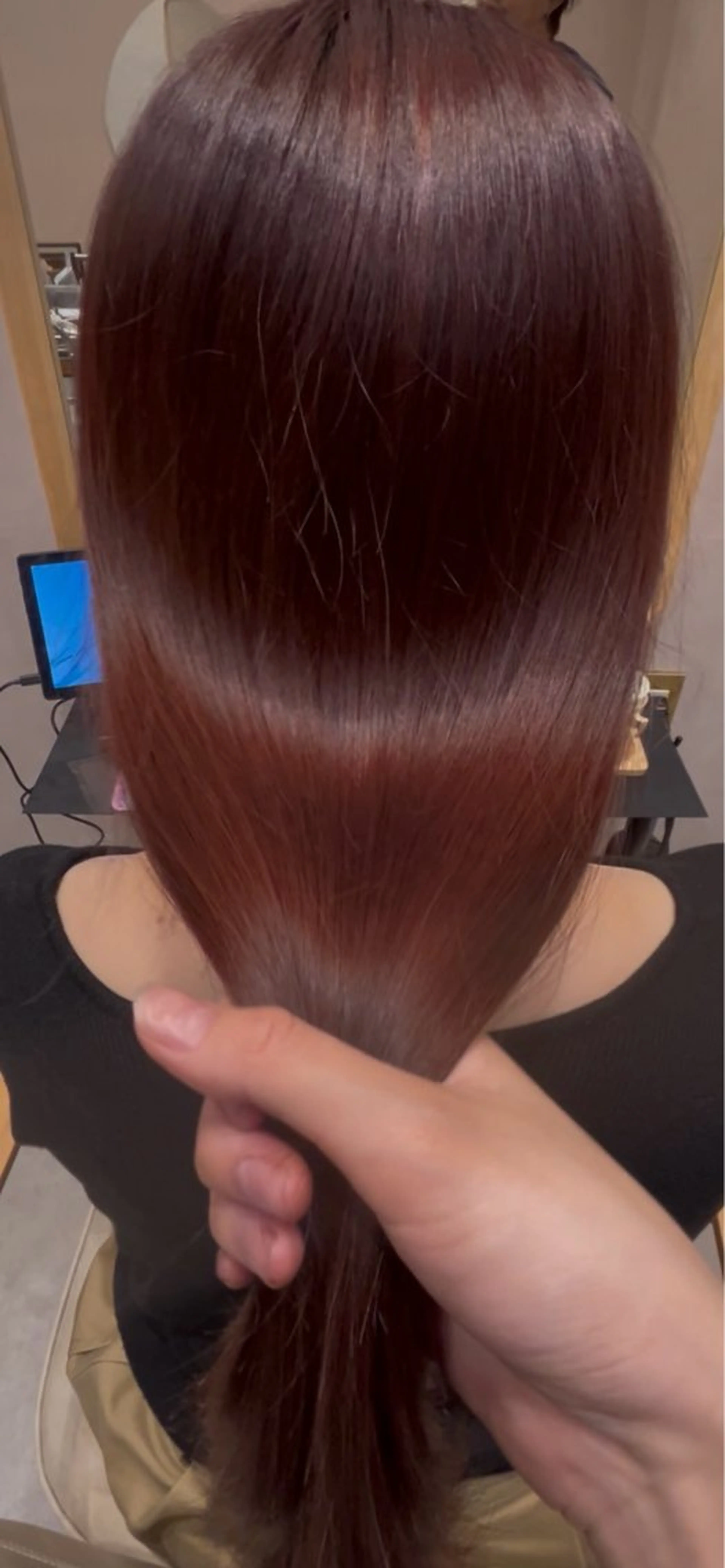 ロング カラー きむら まののヘアスタイル
