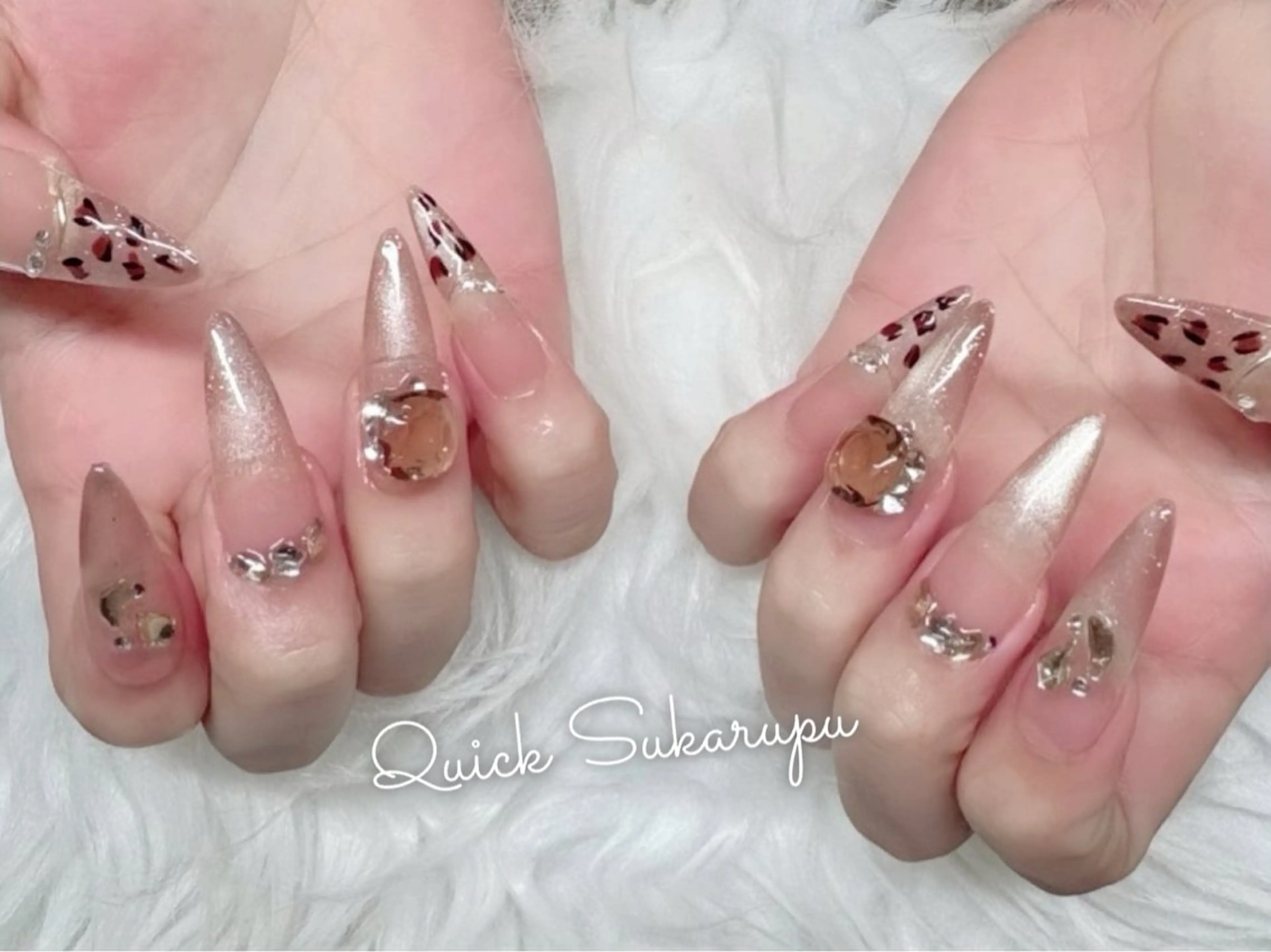 ネイル ハンドネイル Quick Sukarupu新宿のネイルデザイン