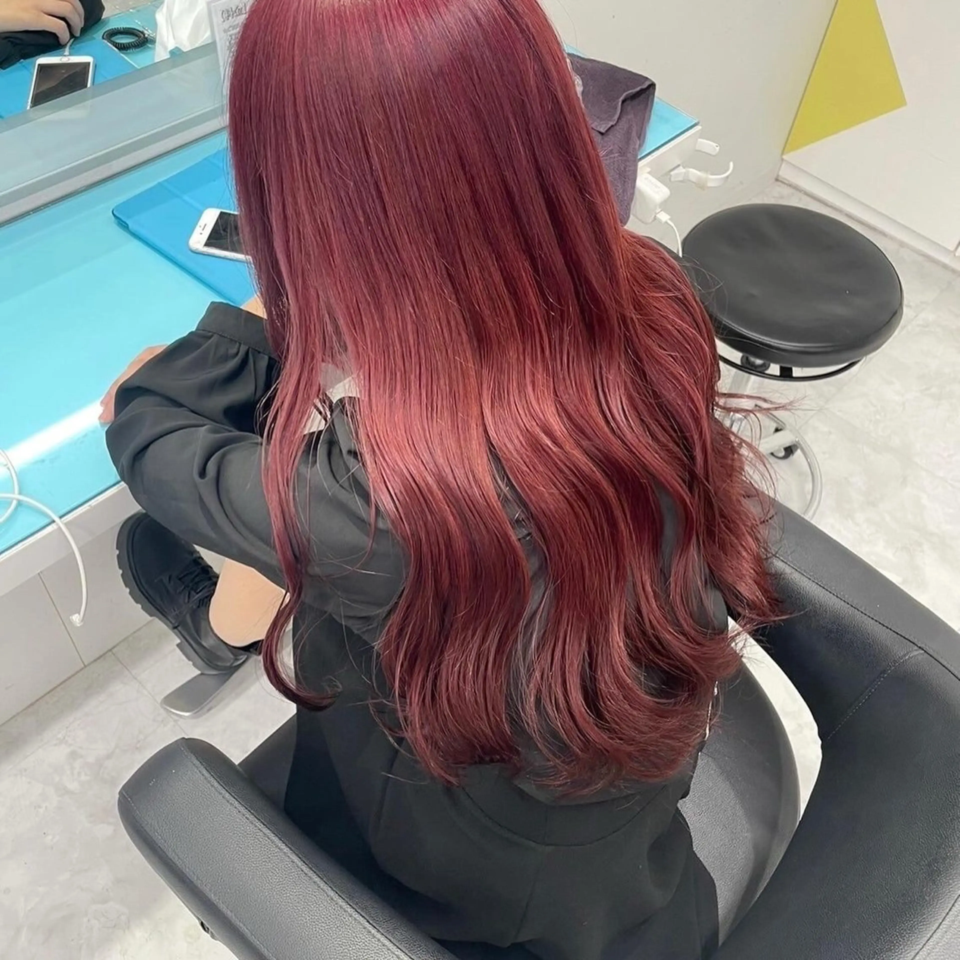 ロング カラー みう/仙台/暖色/ 艶髪/顔周りカット/のヘアスタイル